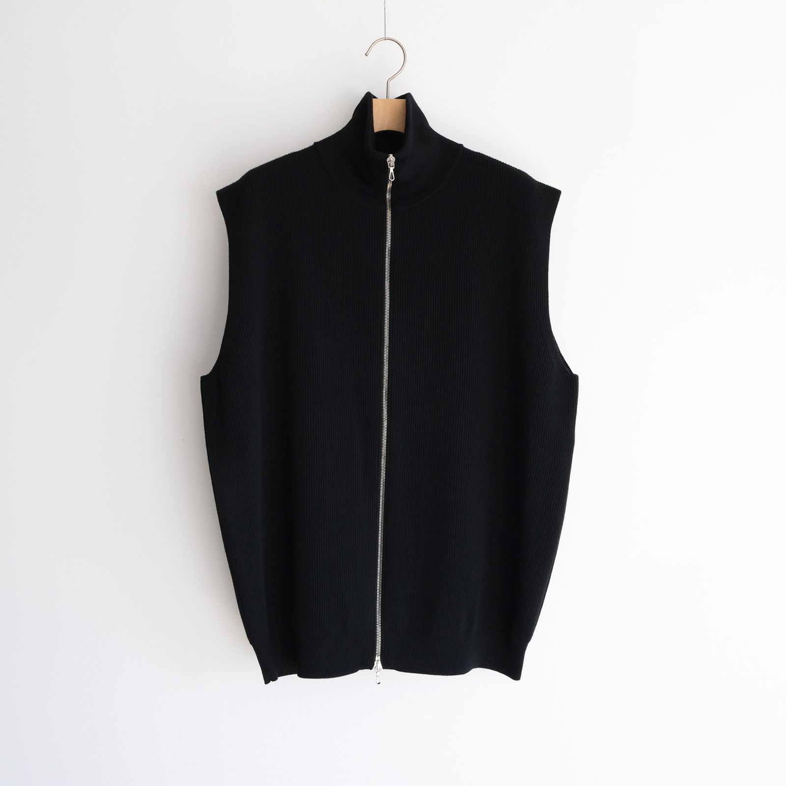 Graphpaper - Hight Density Drivers Knit Vest -ニット-（Black / ブラック） | STACK  STORE