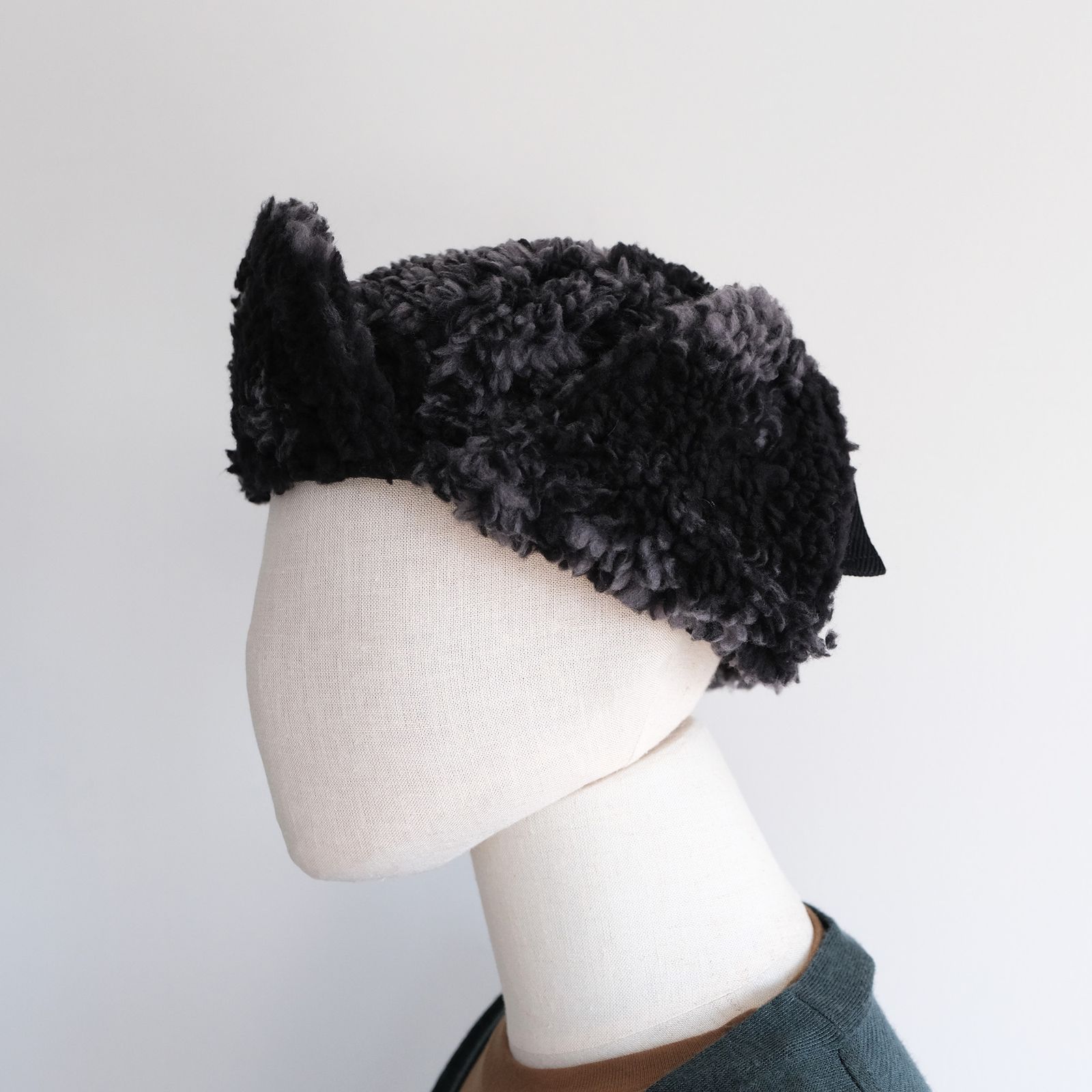 DYG Sherpa Flight Cap -キャップ-（Black / ブラック）