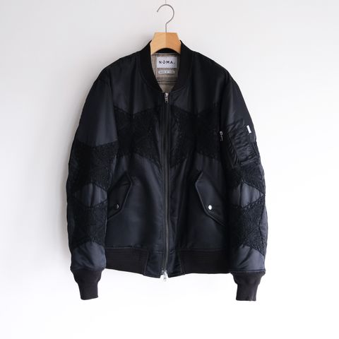 The Craft Hand Embroidery Flight Jacket -ジャケット-（Black / ブラック）