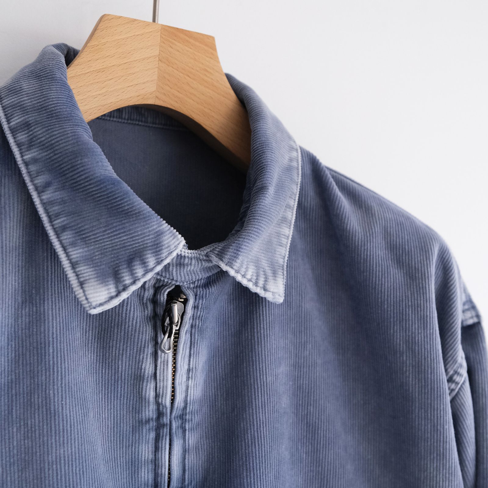URU - Cotton Polyester Corduroy - Zip Up Blouson -ブルゾン