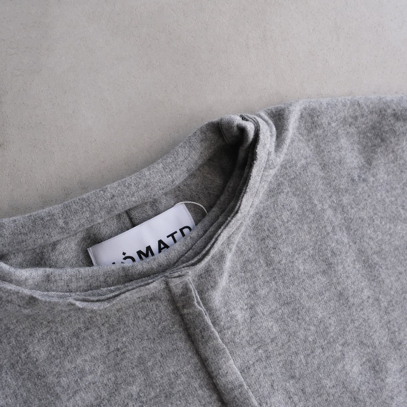 Assemblage Wool Tee -ニット-（Light Gray / ライトグレー）