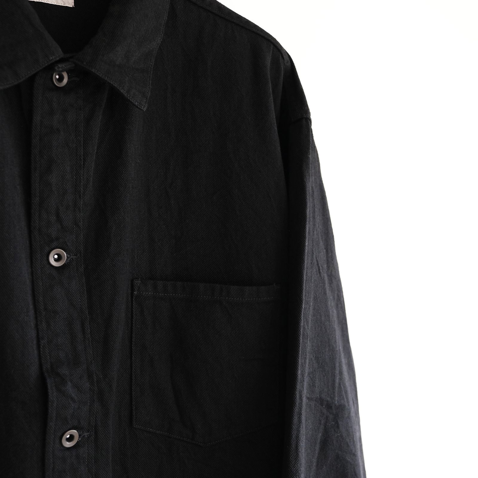 Black Twill Blouson -ブルゾン-（Black / ブラック）