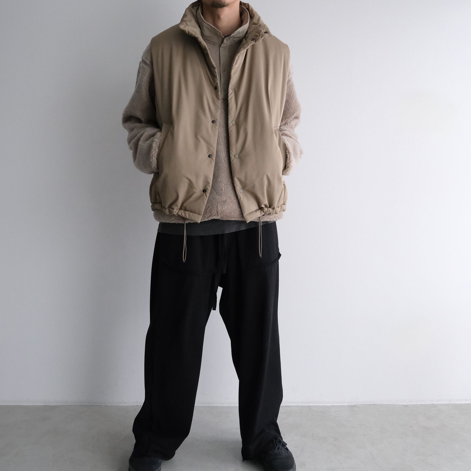 Wool Boa Pullover -ジャケット-（Grege / グレージュ）