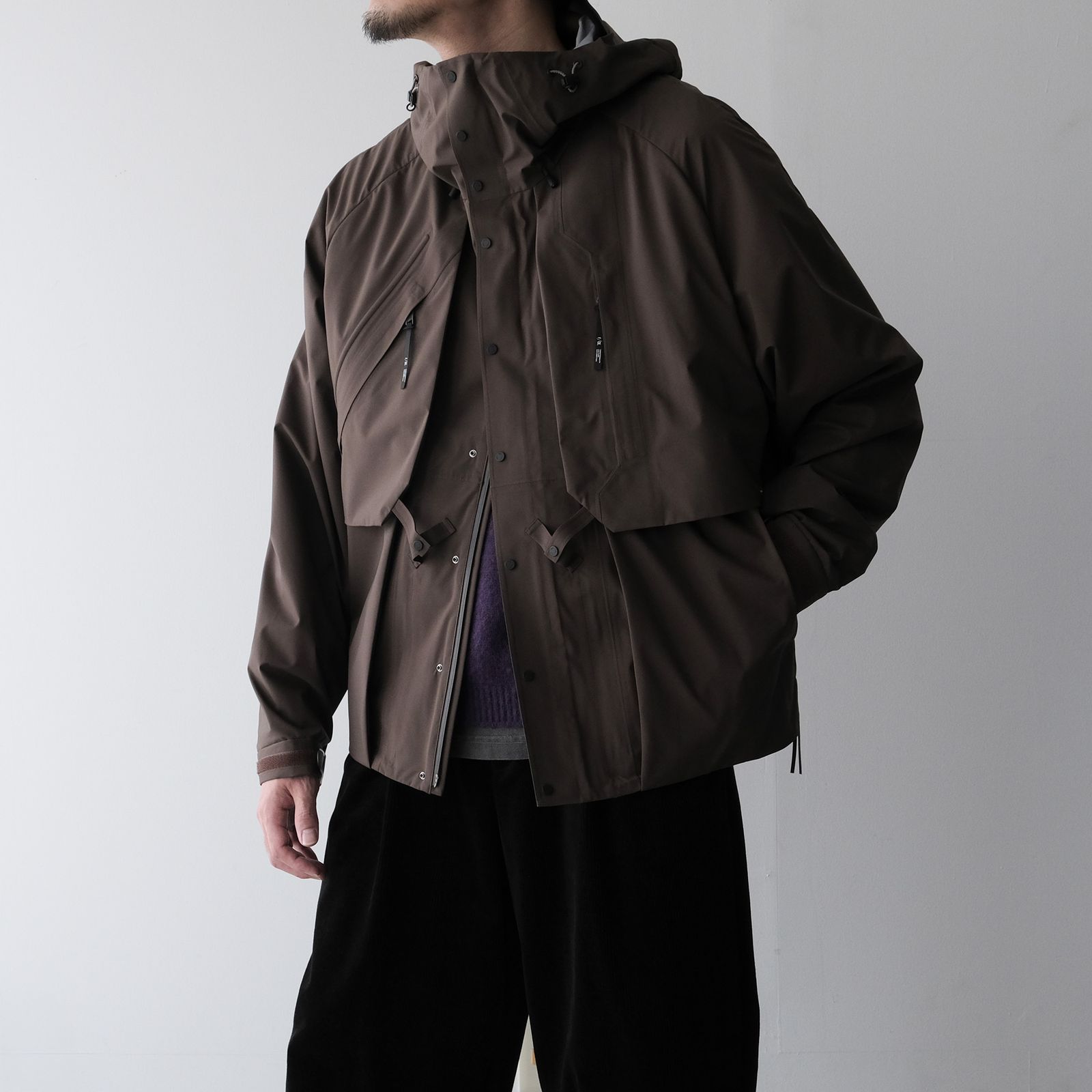 Partex Waterproof Layering Shell 2.0 -マウンテンパーカー-（Brown / ブラウン）