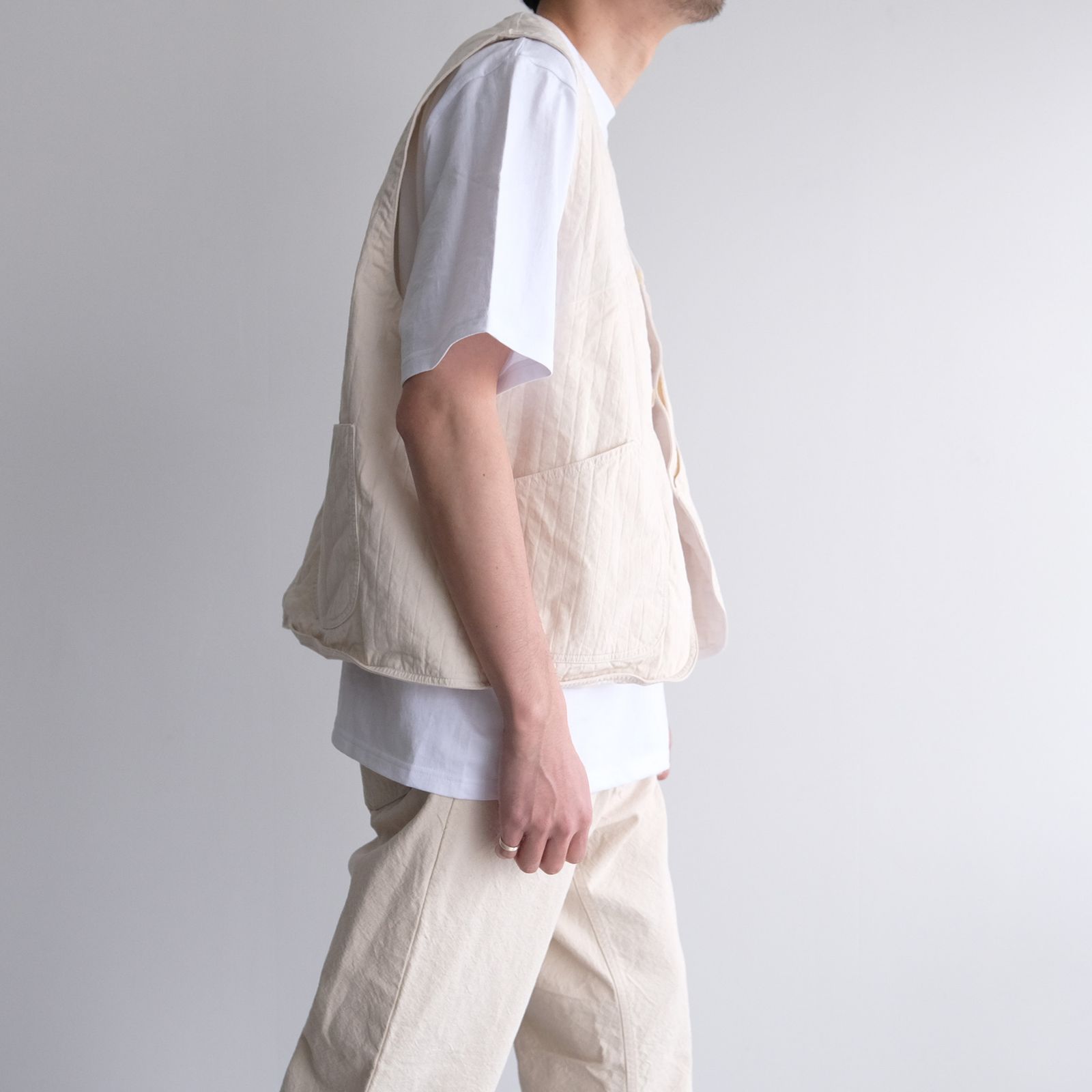 Hunting Vest -ジャケット-（Natural / ナチュラル）