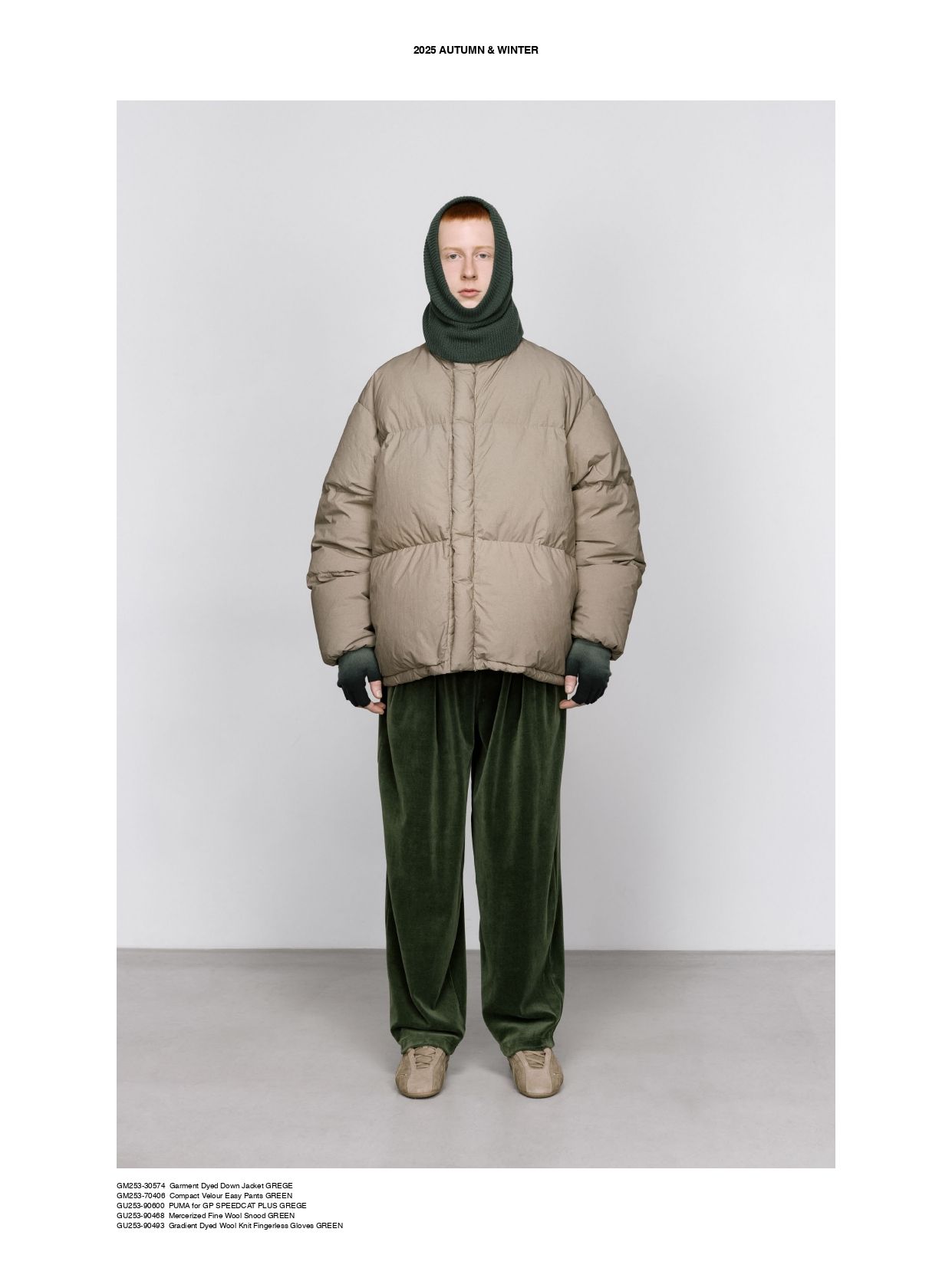 Mercerized Fine Wool Snood -スヌード-（Yellow / イエロー）