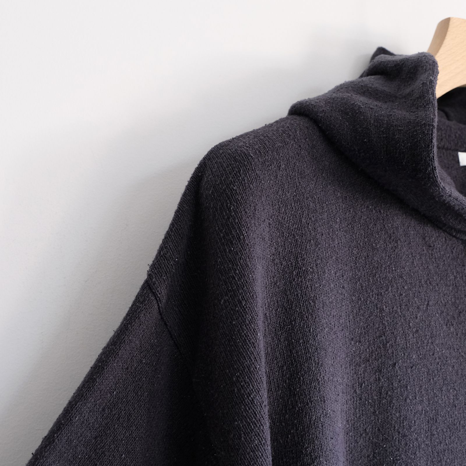 Silk Knit Parka -ニット-（Dark Navy / ダークネイビー）