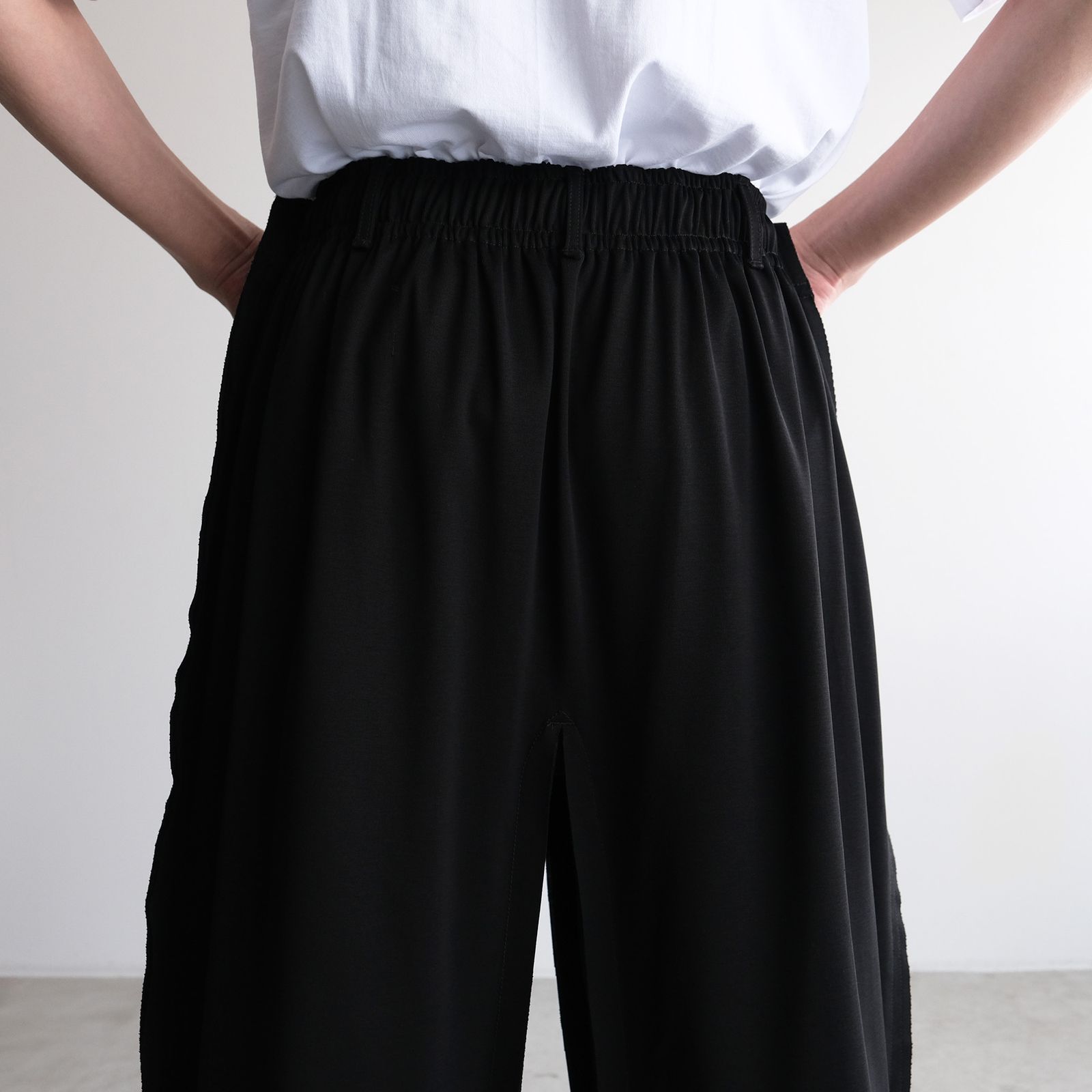 "Slit"Pants - パンツ-（Black / ブラック）