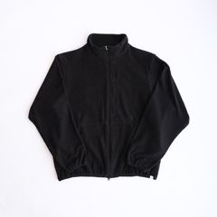 "Towel Cloth Zip Jacket" -パジャマ-（Black / ブラック）