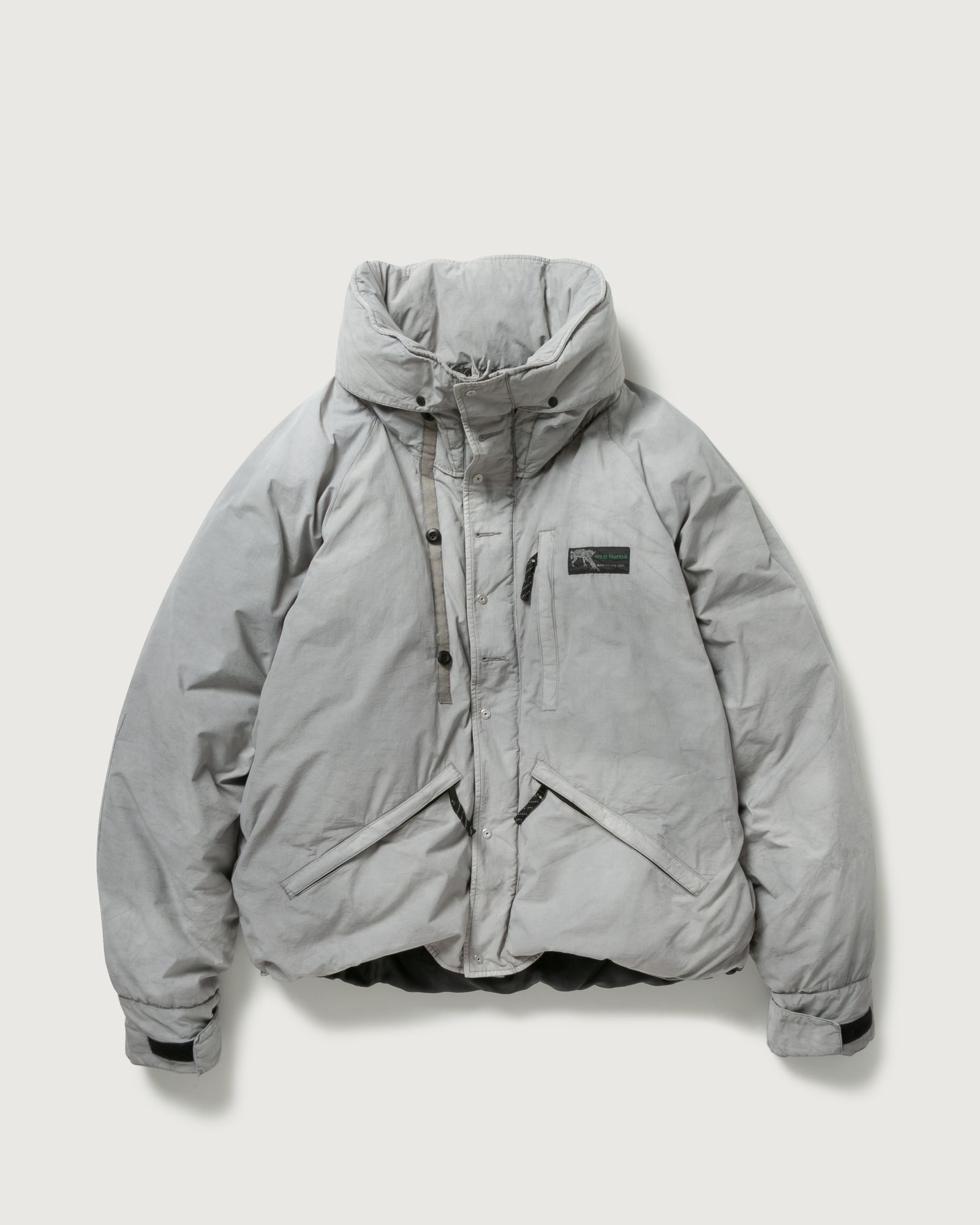 Garment Dyed Makalu Down Jacket -ジャケット-（Gray / グレー）