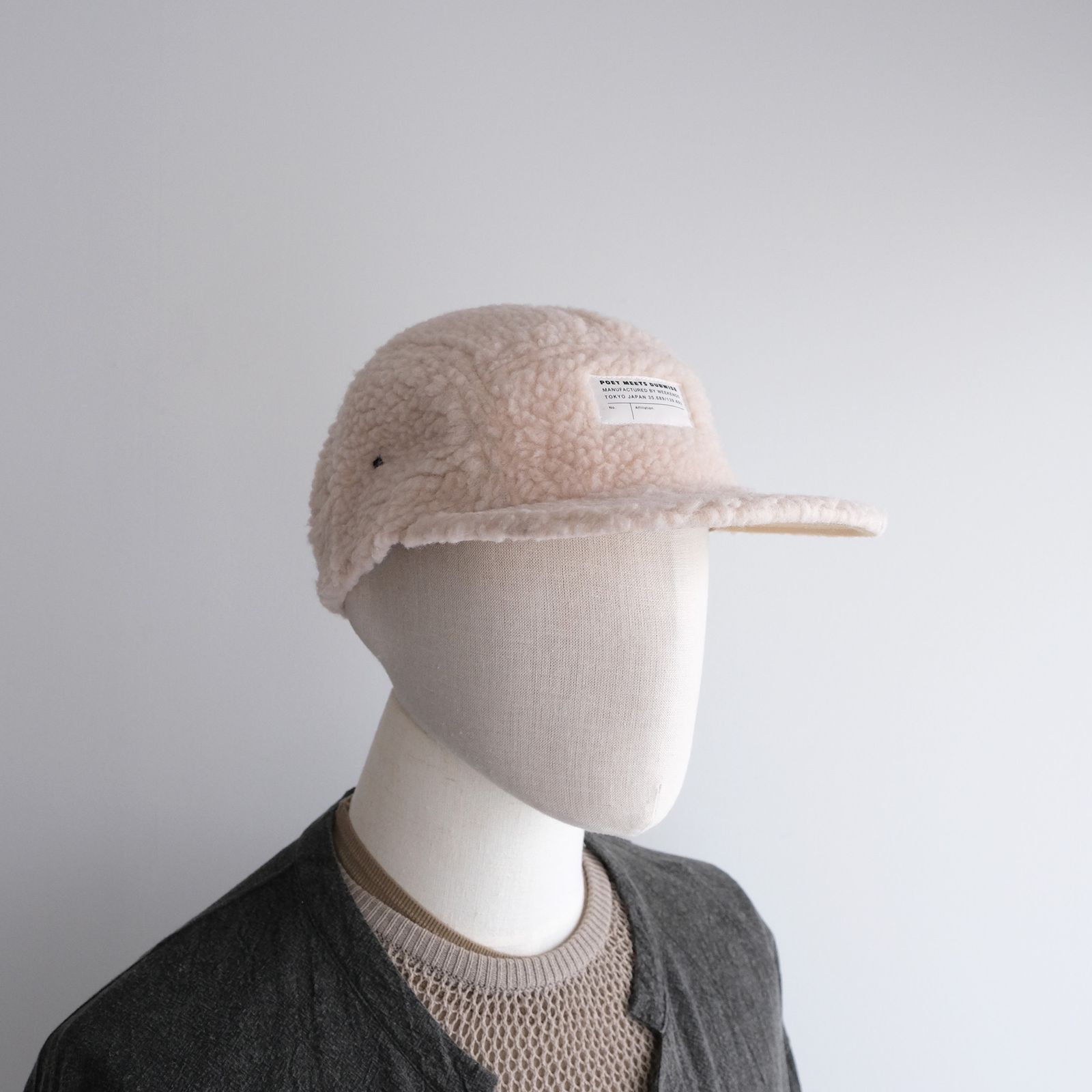 PMD Tag Boa Cap -キャップ-（Beige / ベージュ）