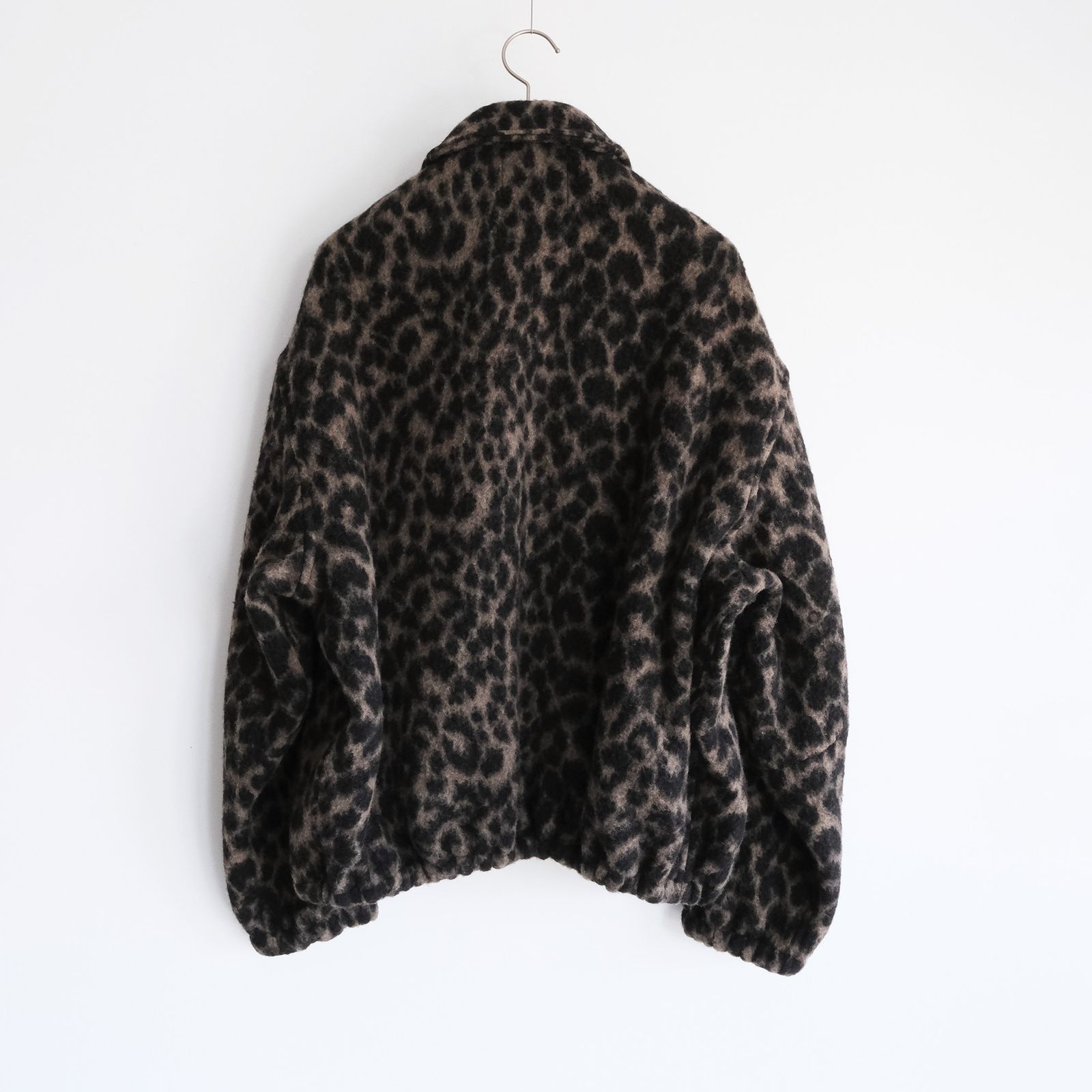 Leopard Blanket Blouson -ジャケット-（Brown / ブラウン）
