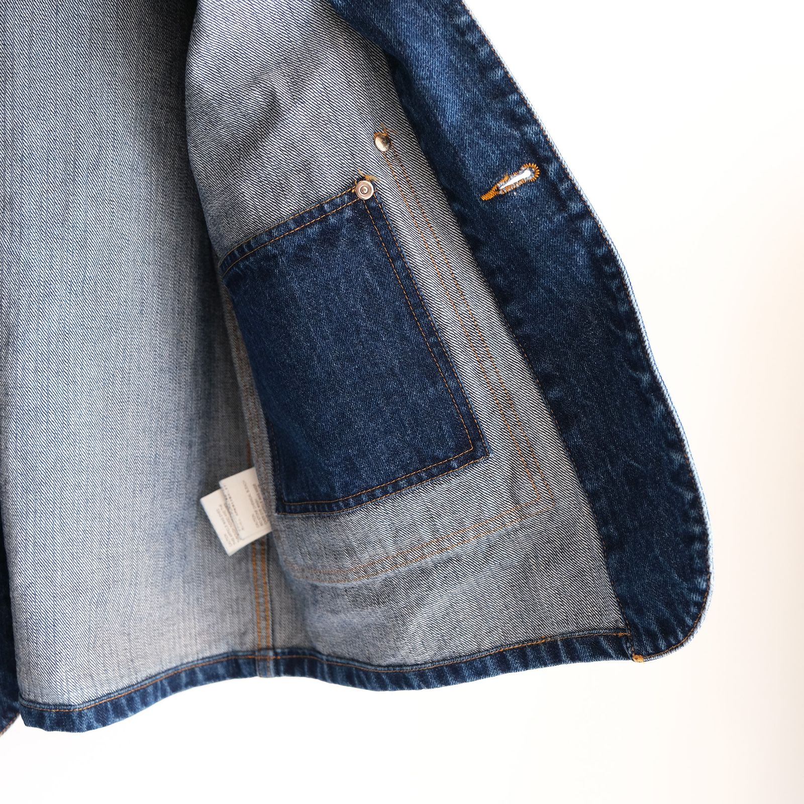 Denim Coverall Jacket -ジャケット-（Indigo / インディゴ）