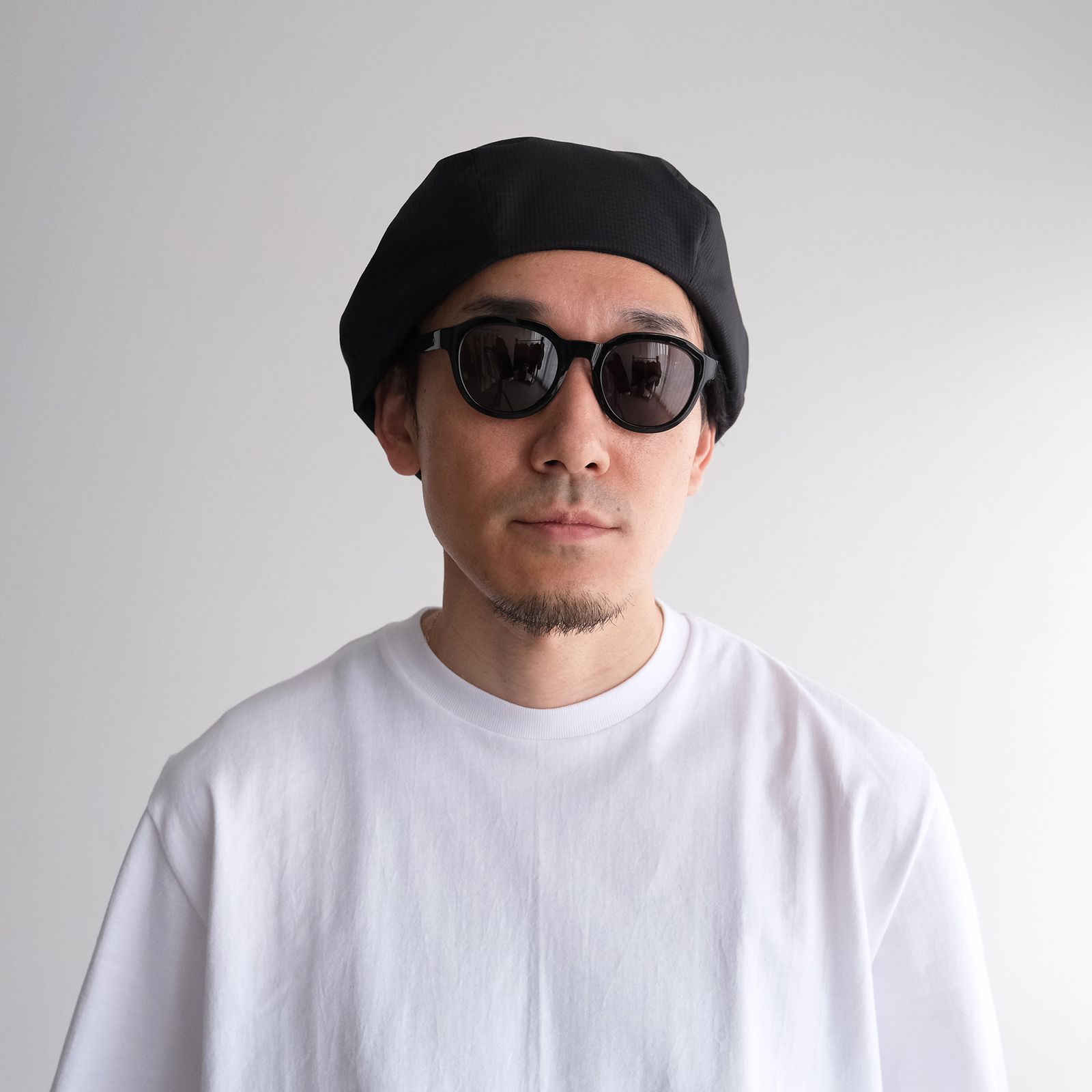 Dot Air Beret -ベレー帽-（Black / ブラック）