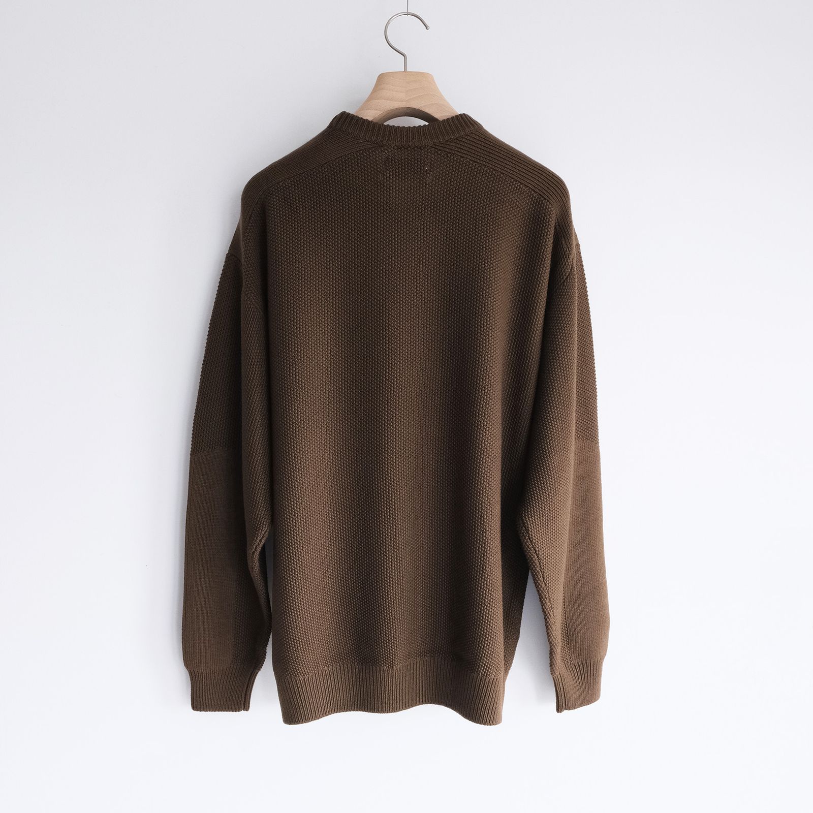 Soft Wool Command Sweather -ニット-（Brown / ブラウン）GU263-80600
