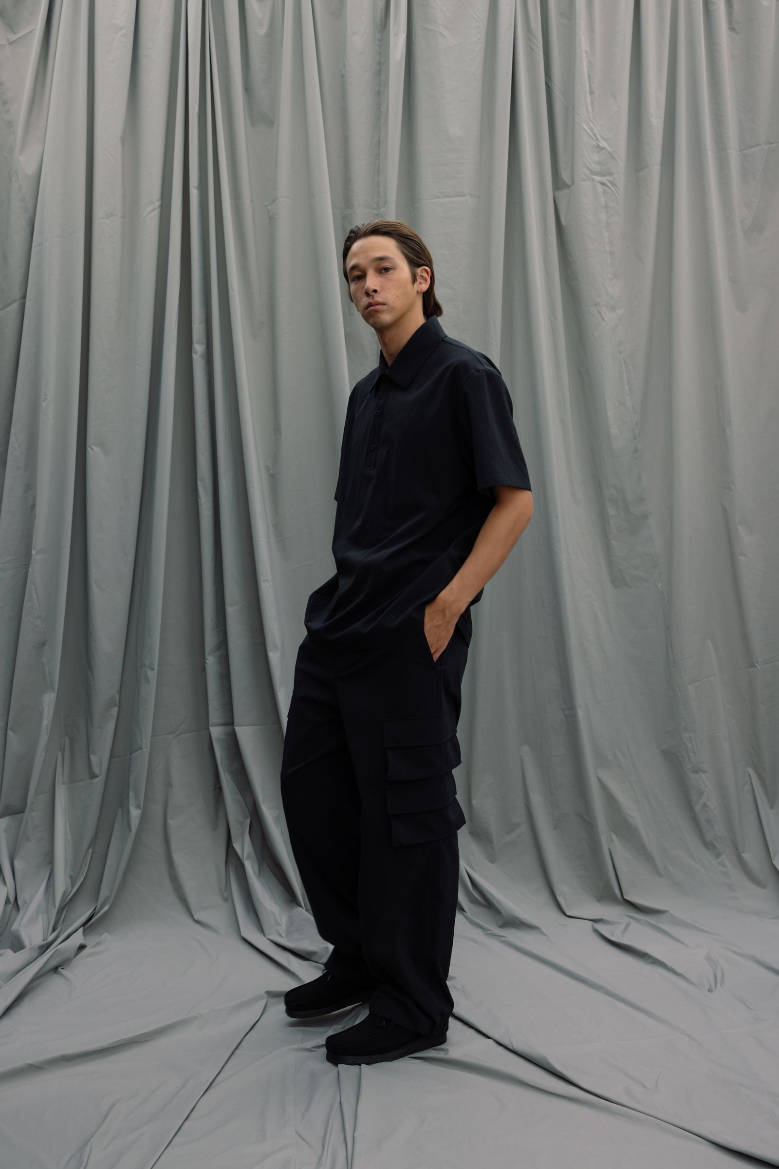 Soft Shell PK -ポロシャツ-（Navy / ネイビー）