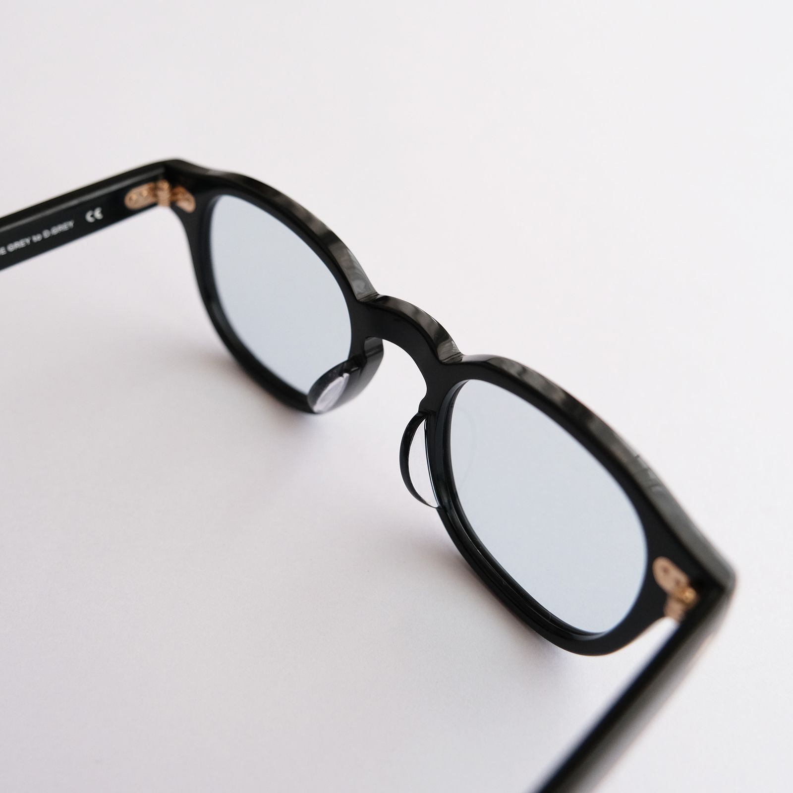 "NOCHINO" Glass Black × Aofuji Blue to D.Gray (調光モデル) -サングラス-