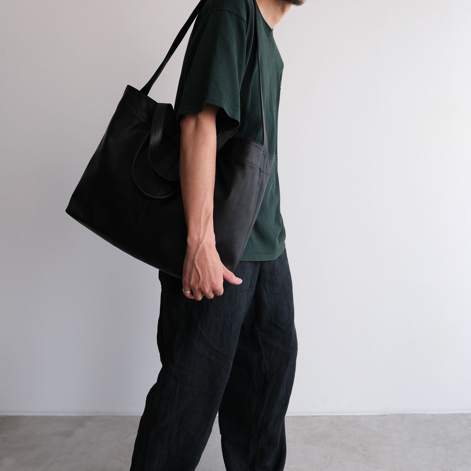 Leather Bag -バッグ-（Pistachio / ピスタチオ）