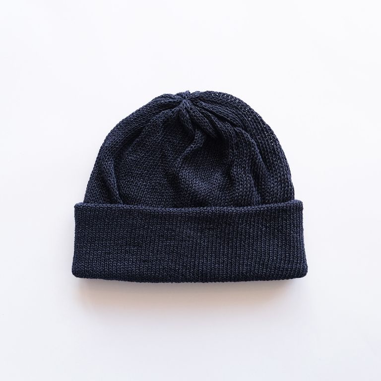 COMESANDGOES - 和紙 5g Standard Knit -ニットキャップ-（Navy 