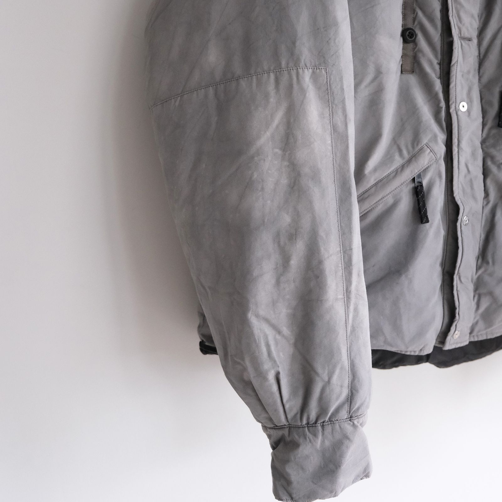 Garment Dyed Makalu Down Jacket -ジャケット-（Gray / グレー）