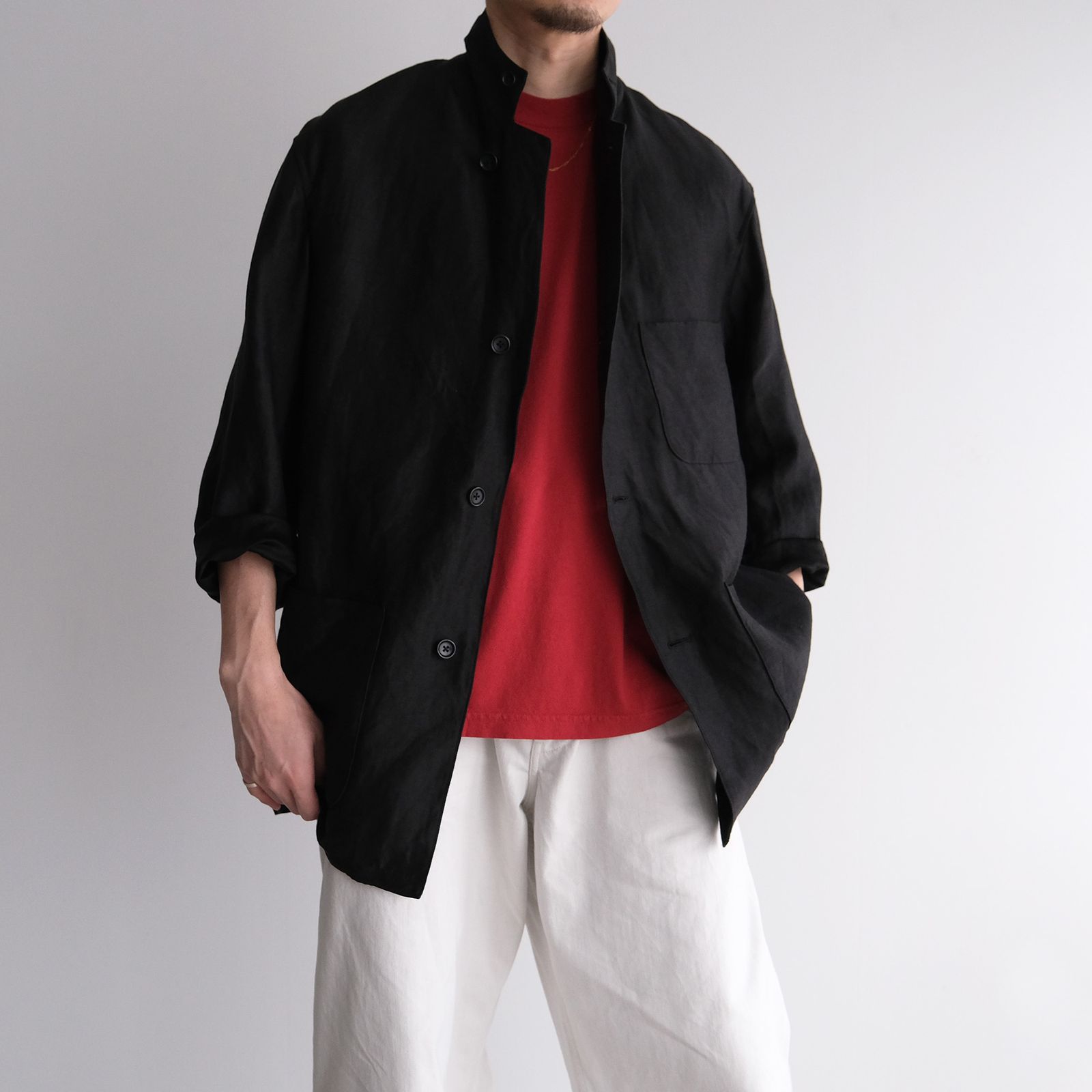 MINE Duct Tape S/S T-Shirt / White Label -Tシャツ-（Blood / ブラッド）