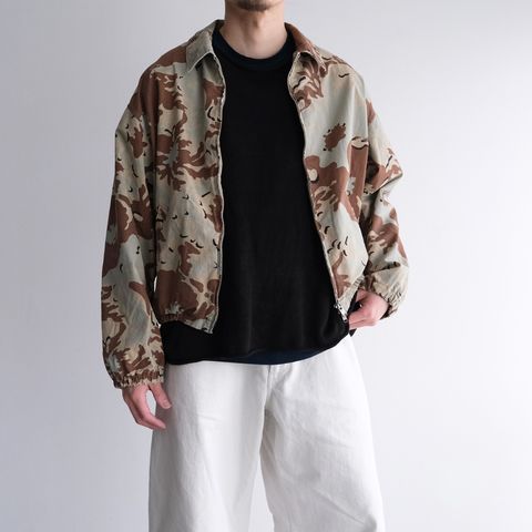 Camo Flower Blouson -ジャケット-（Beige / ベージュ）