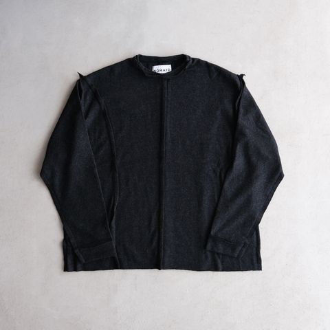 Assemblage Wool Tee -ニット-（Dark Gray / ダークグレー）