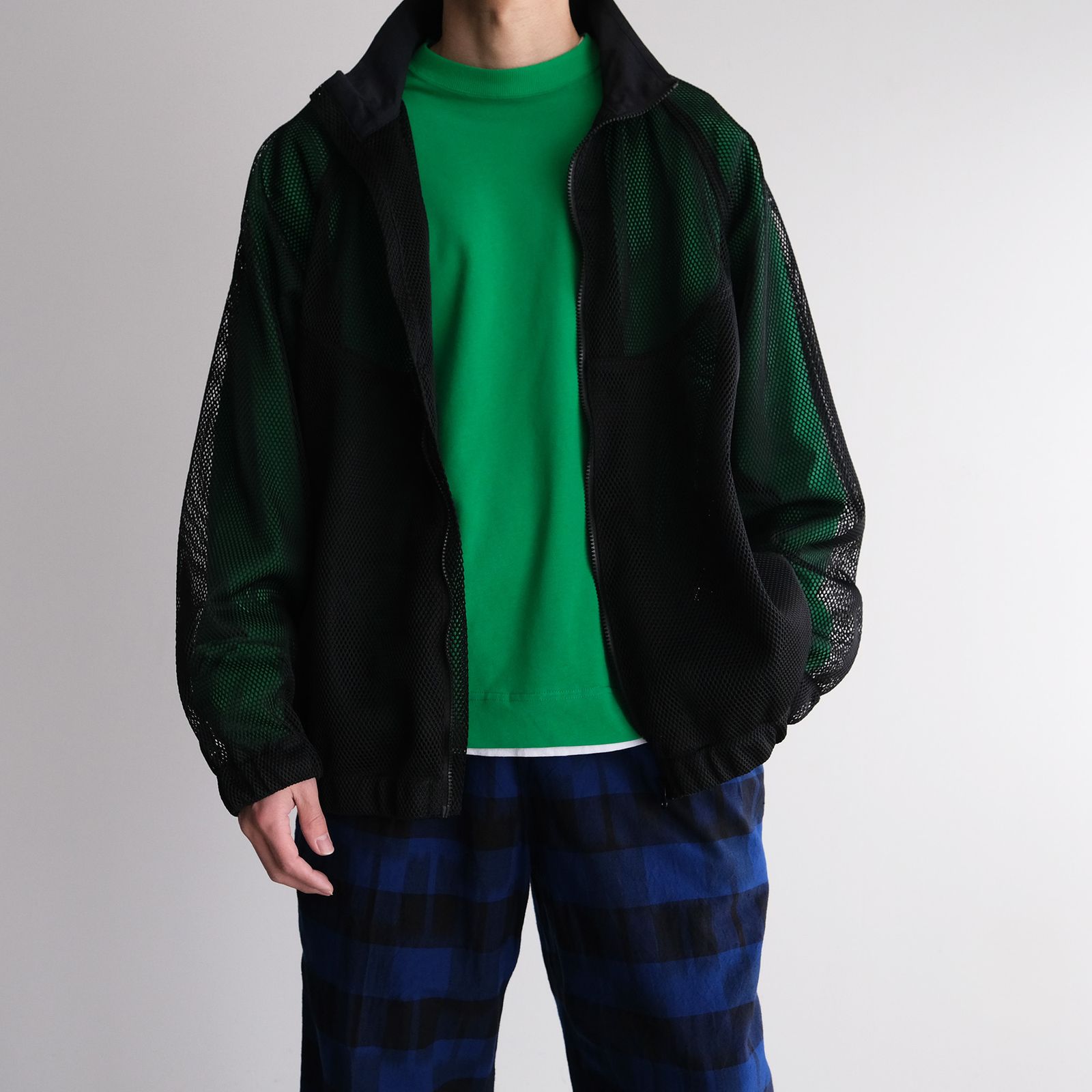 Mesh Sports Jacket -ジャケット-（Black / ブラック）