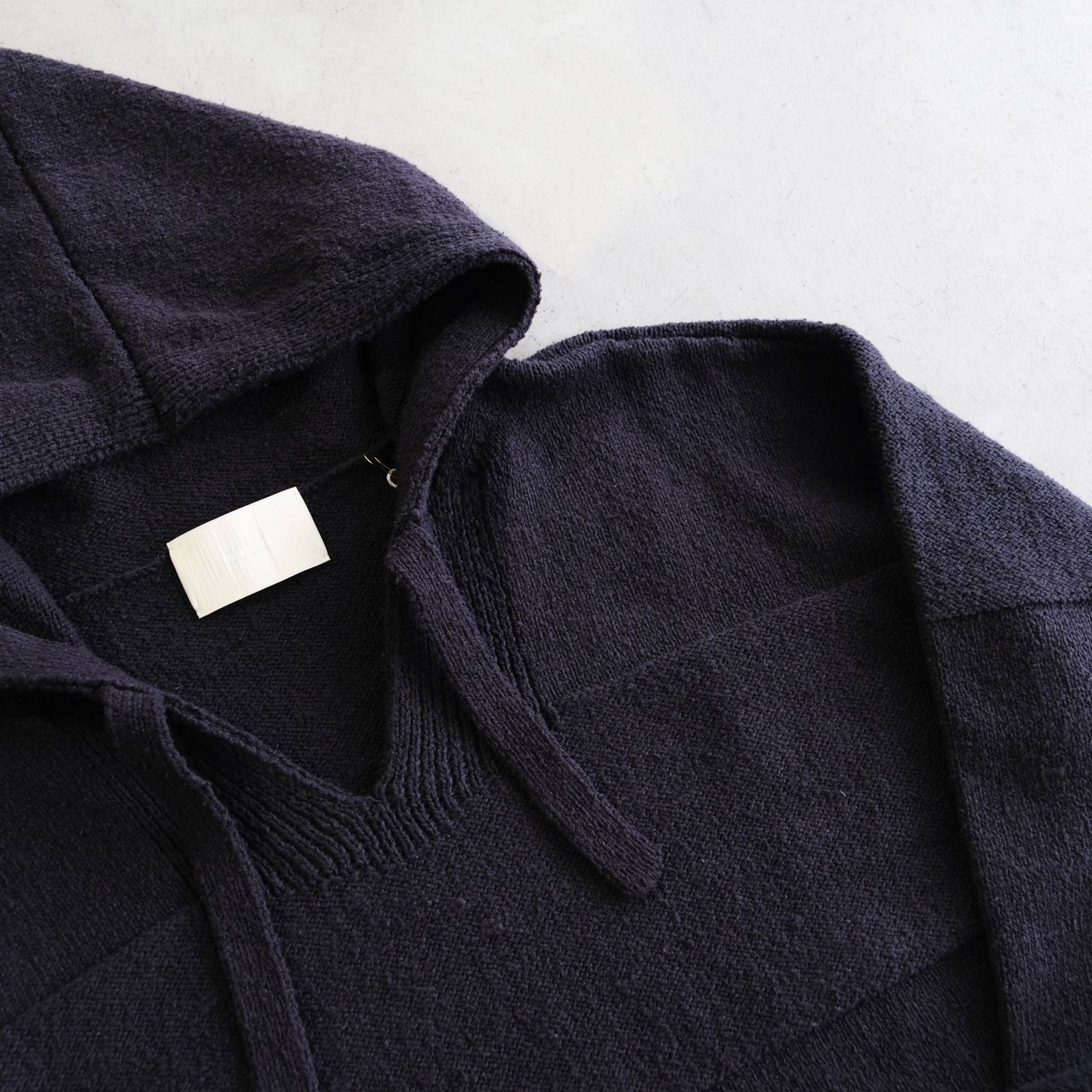 Mexican Knit Hoodie -ニット-（Black / ブラック）