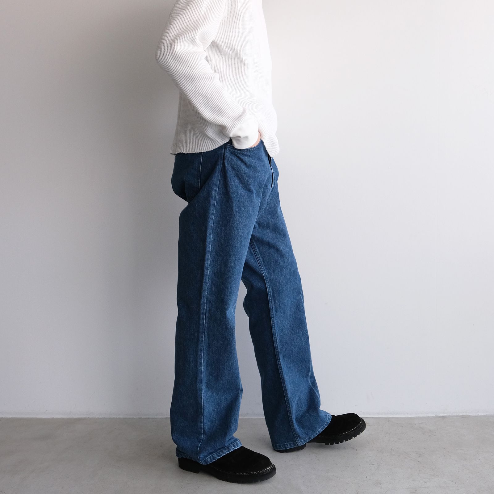 Denim Boot 5P Pants -パンツ-（Blue / ブルー）