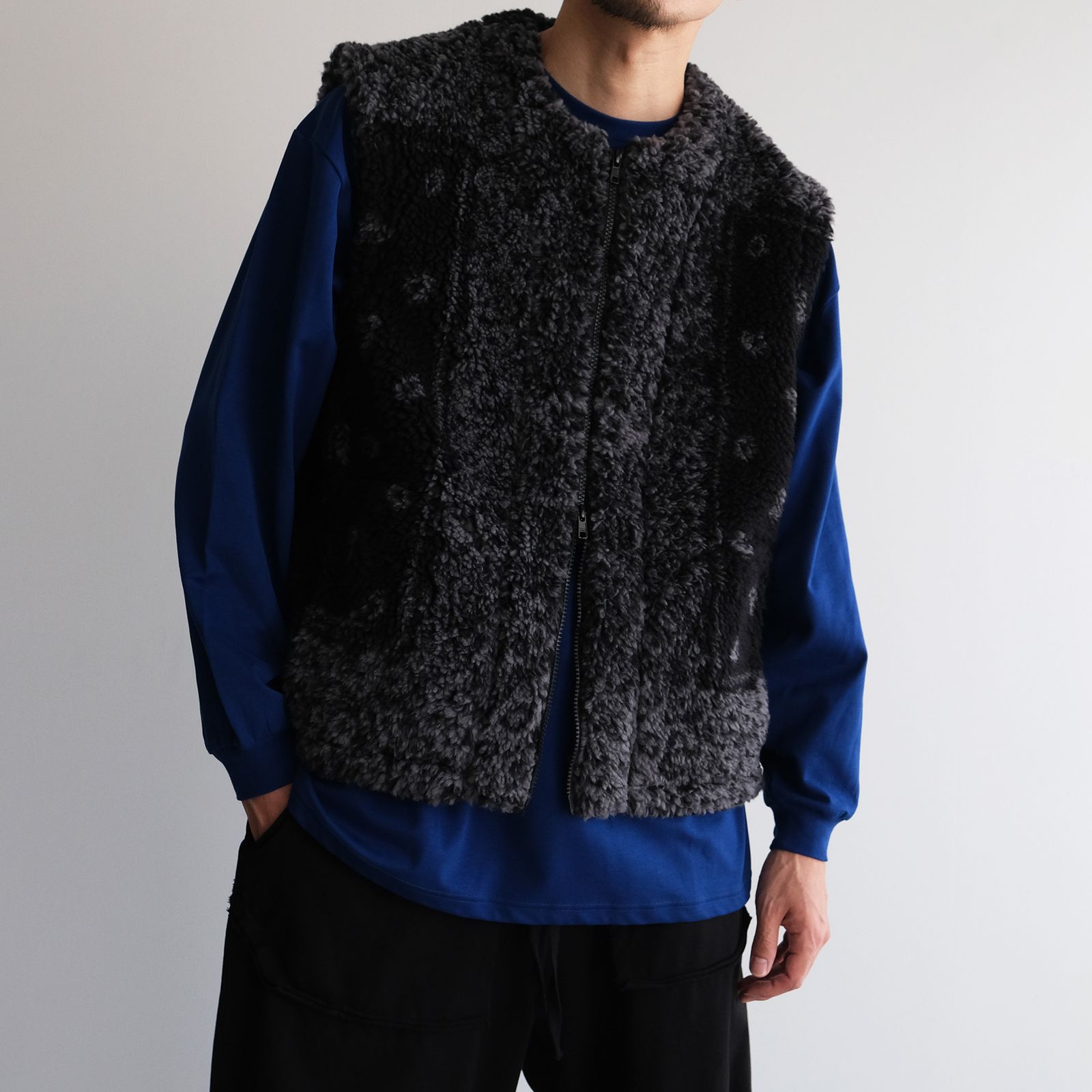 DYG Sherpa Vest -ベスト-（Black / ブラック）