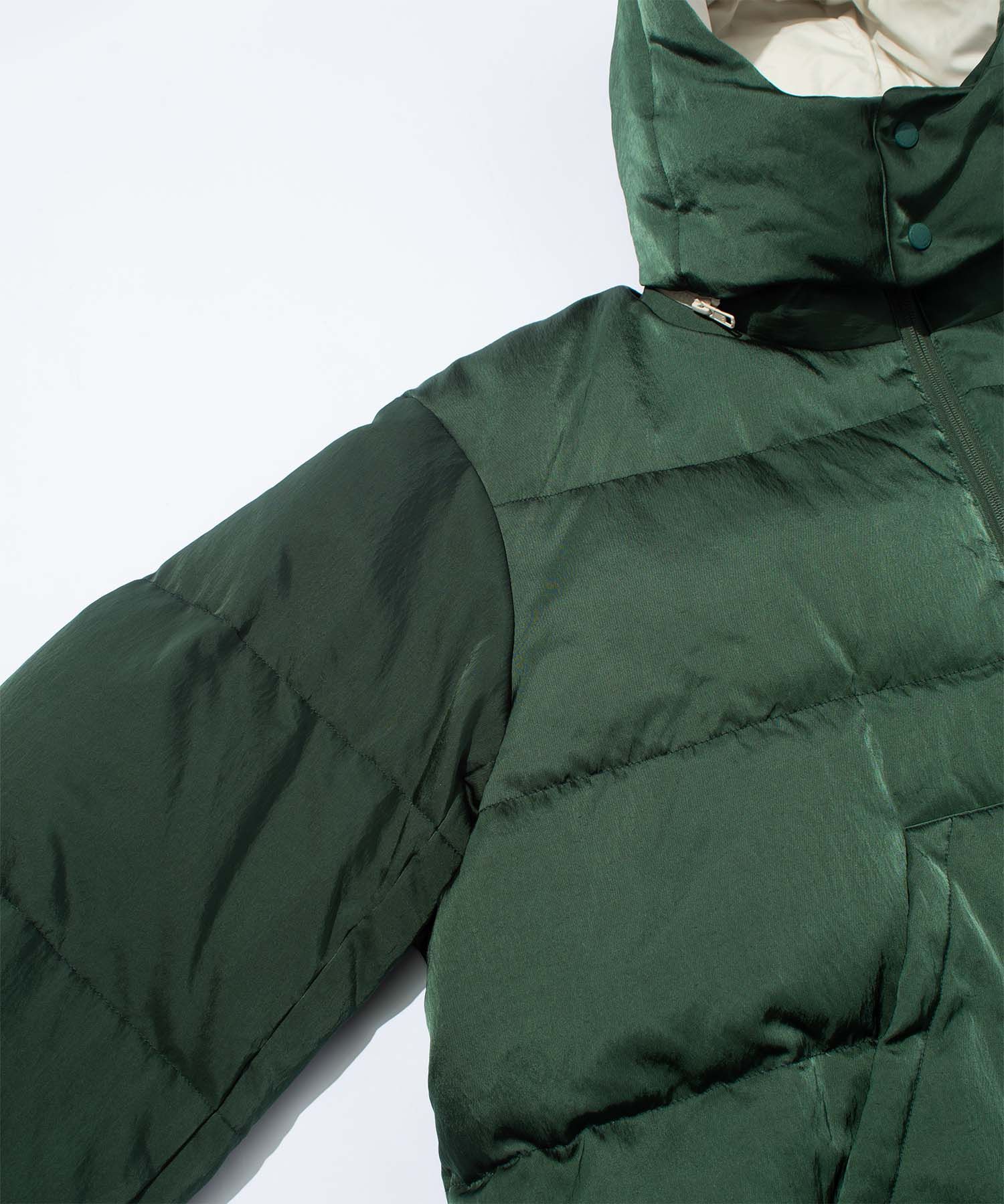 Hoodie Puffer Jacket（F/CE.×DIGAWEL）-ジャケット-（Green / グリーン）