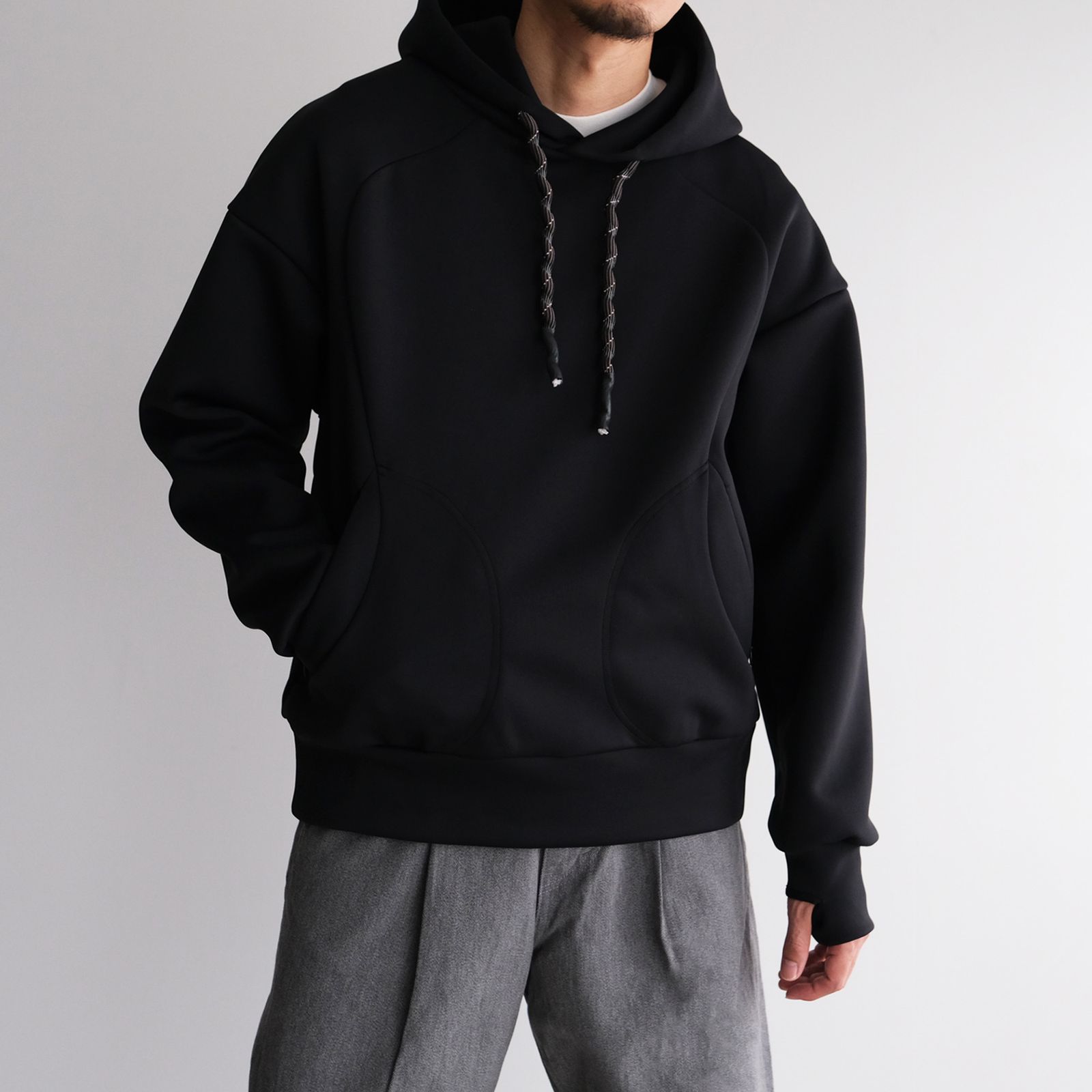 Deltapeak Tech Hoodie -パーカー-（Black / ブラック）