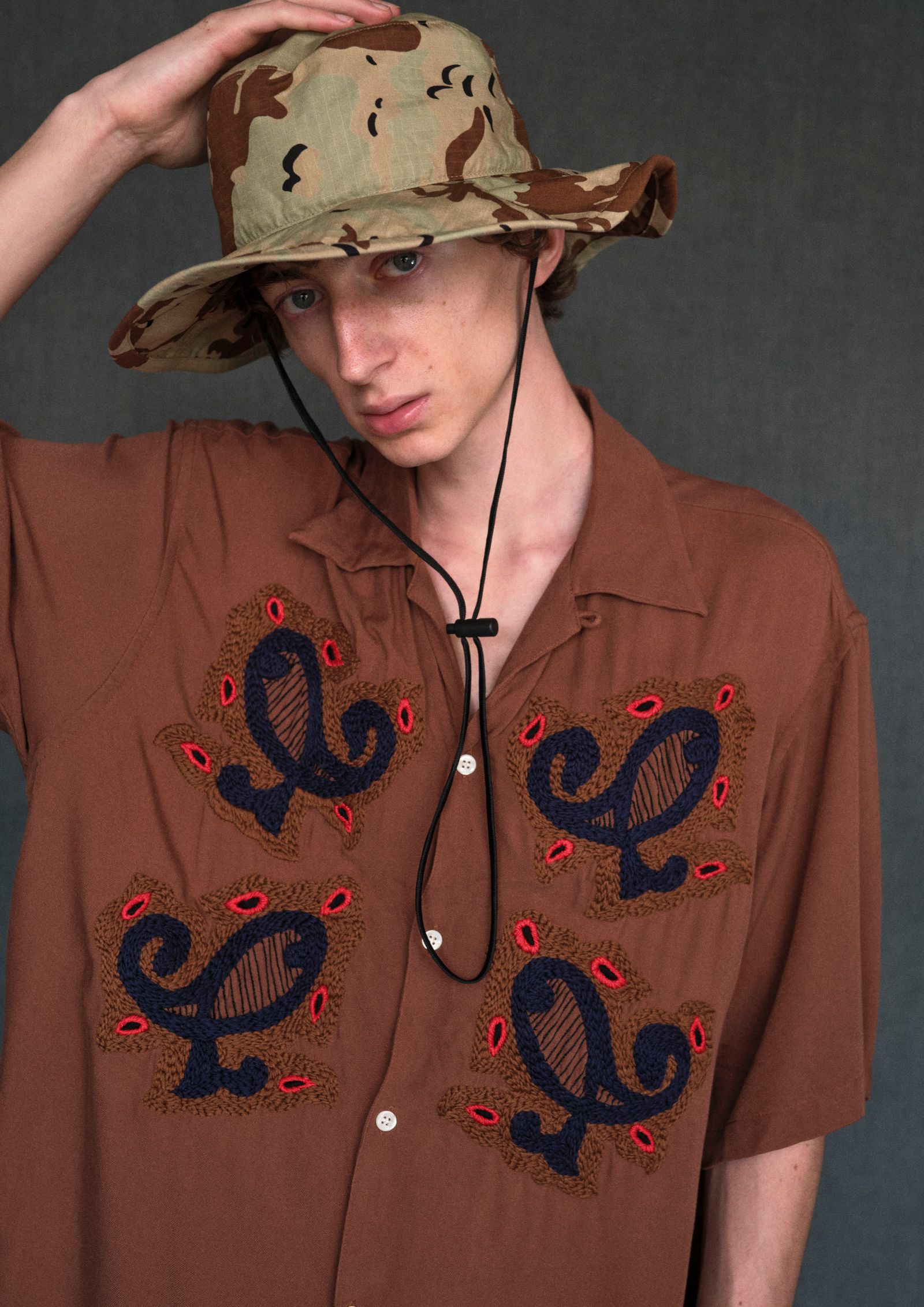 x Kijima Takayuki Wire Brim Boonie Hat -ハット-（Beige / ベージュ）