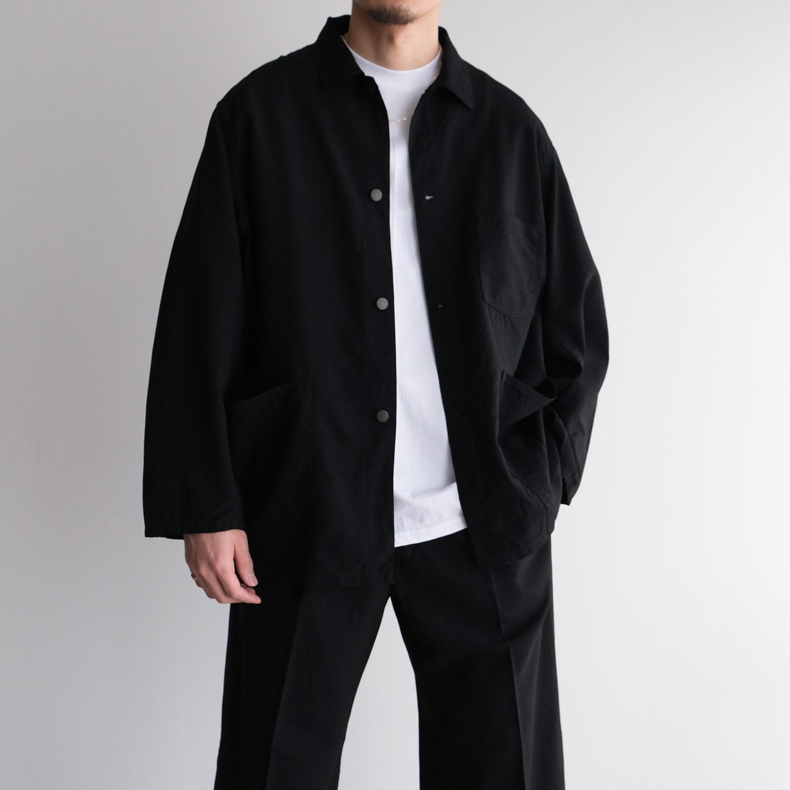 Wool Jacket -ジャケット-（Black / ブラック）