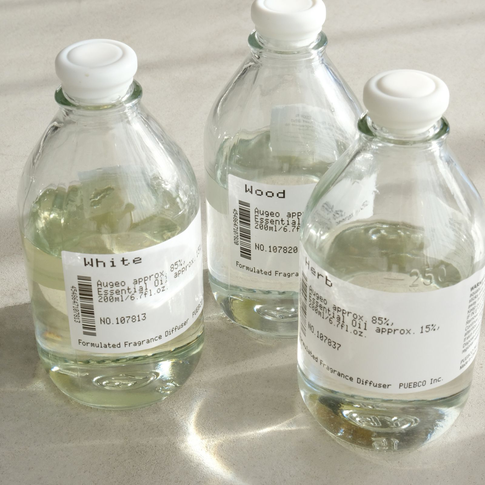 Formulated Fragrance Diffuser -ディフューザー-（White / ホワイト）