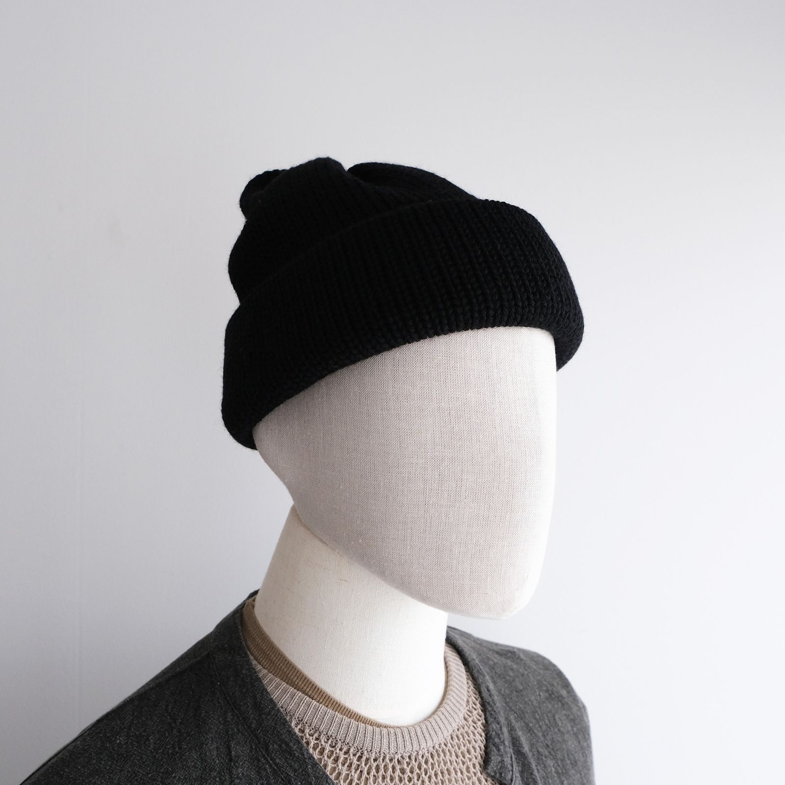 Wool Standard Knit -ニットキャップ-（Black /ブラック）