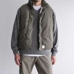 Garment Dyed Down Vest -ダウンベスト-（Gray / グレー）