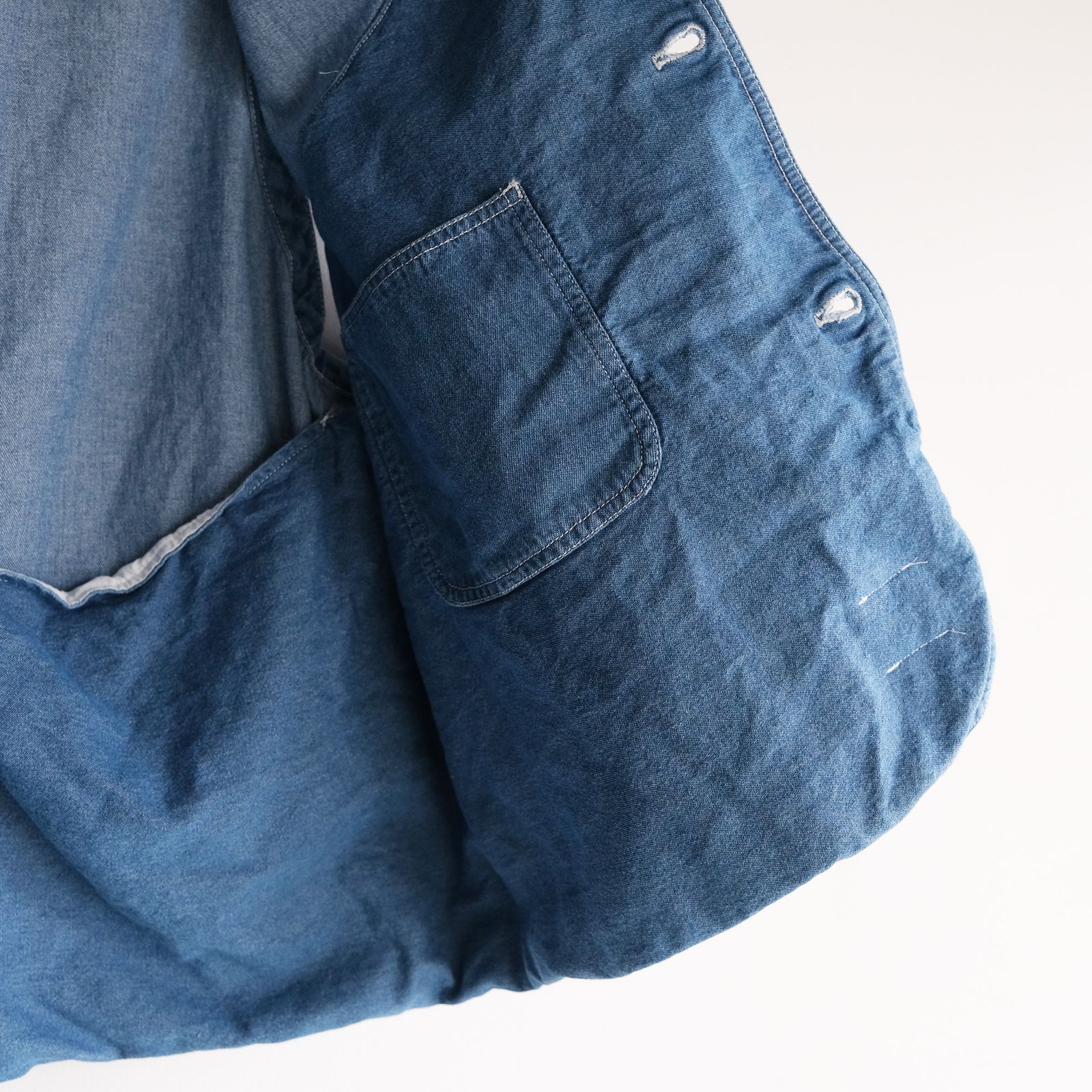 Denim Hunting Vest -ベスト-（L.Blue / ライトブルー）