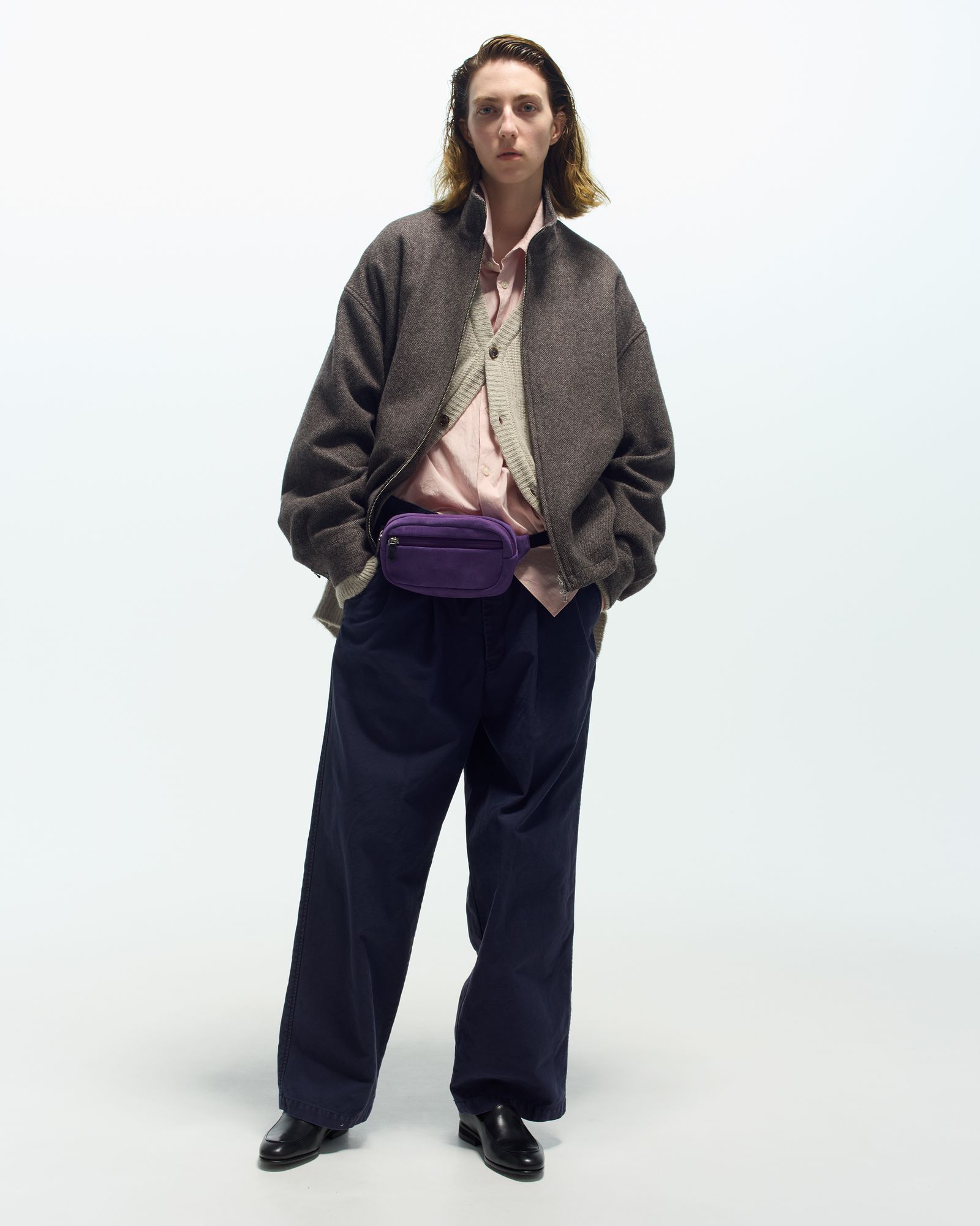 Waist Pouch B -バッグ-（Purple / パープル）