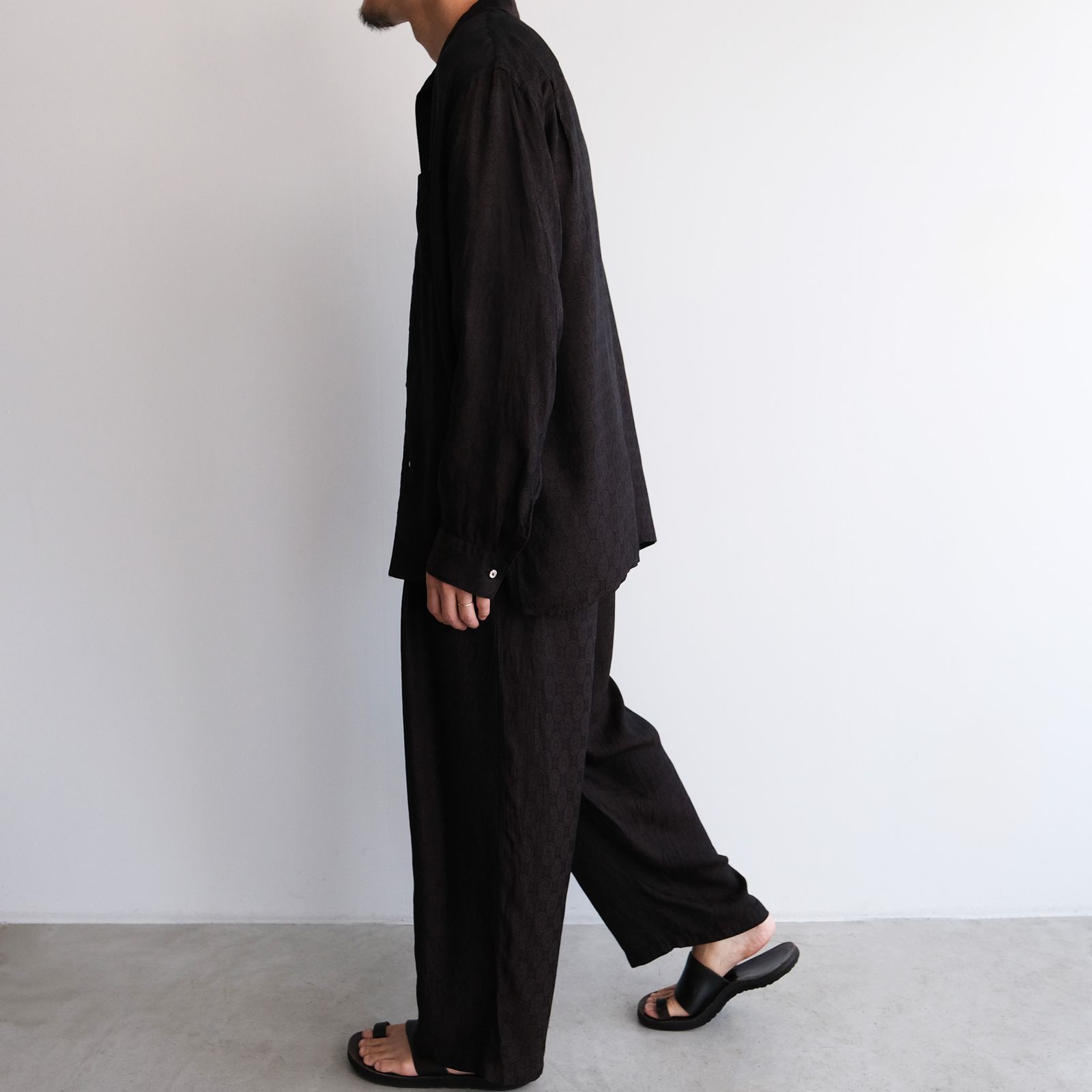 Cupra - 1 Tuck Pants -パンツ-（Brown / ブラウン）