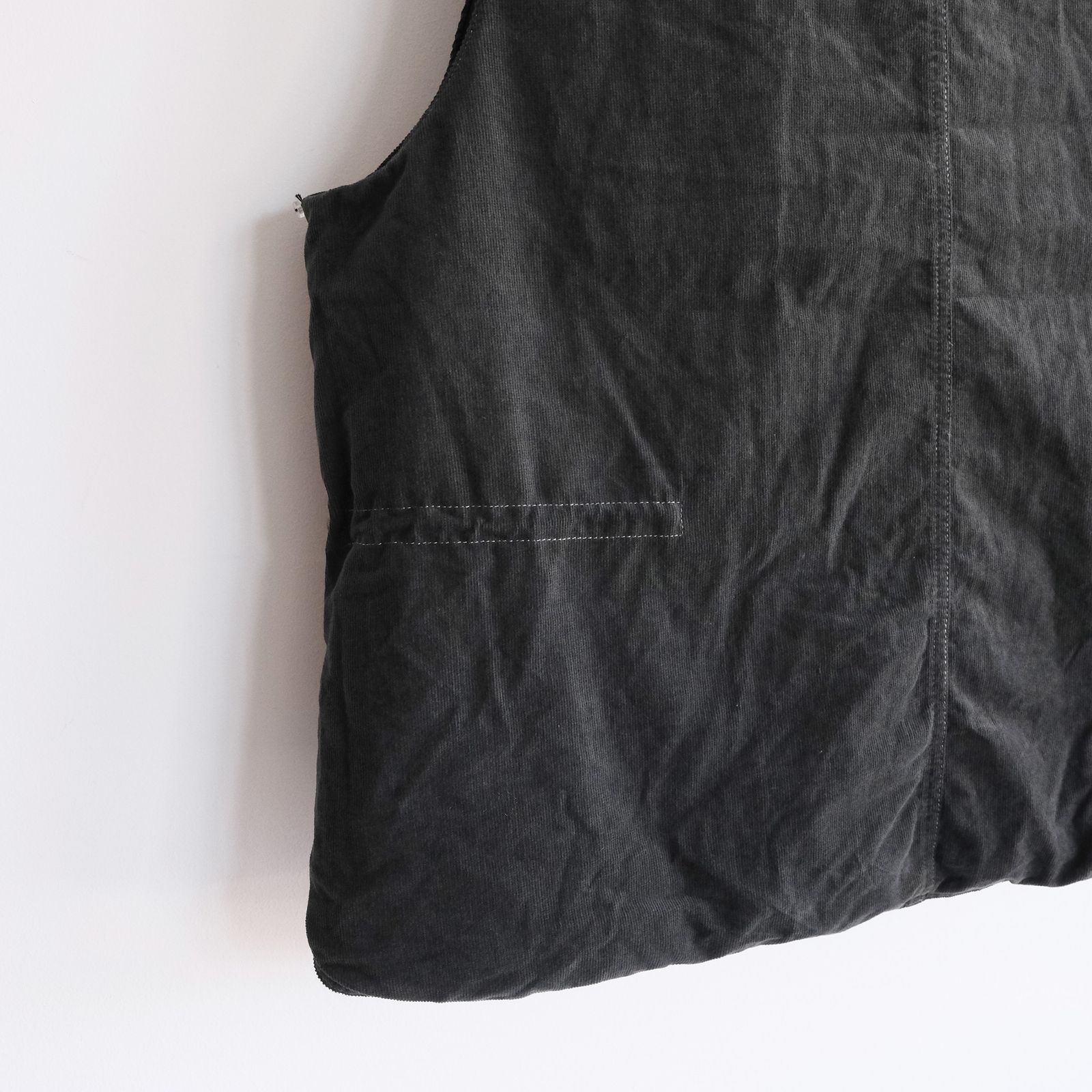 Garment Dyed Down Vest -ダウンベスト-（Ink / インク）