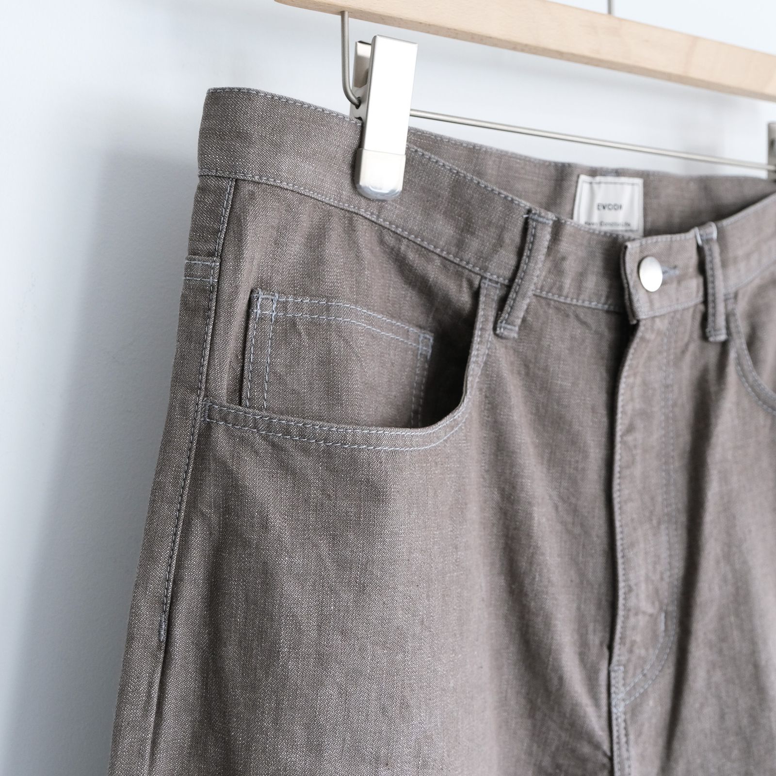 10.5oz BAGGY DENIM -デニム-（Gray / グレー）