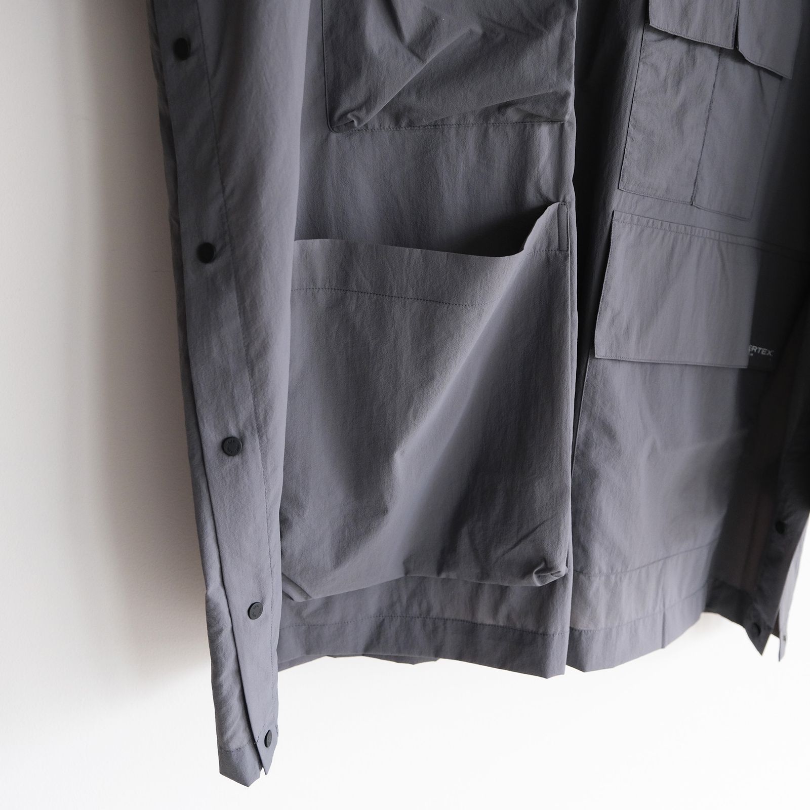 Pertex Utility Longline Shirt -シャツ-（Gray / グレー）