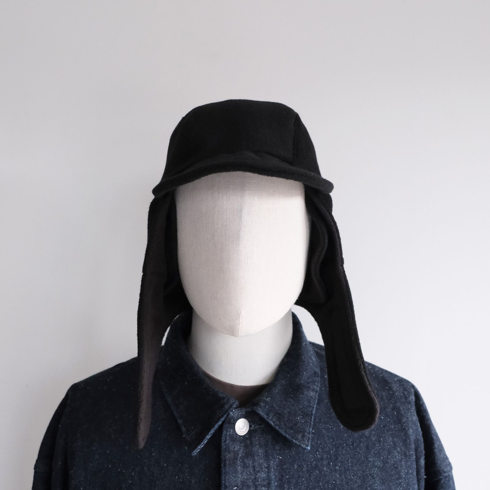 Angola Army Ear Cap -キャップ-（Black / ブラック）