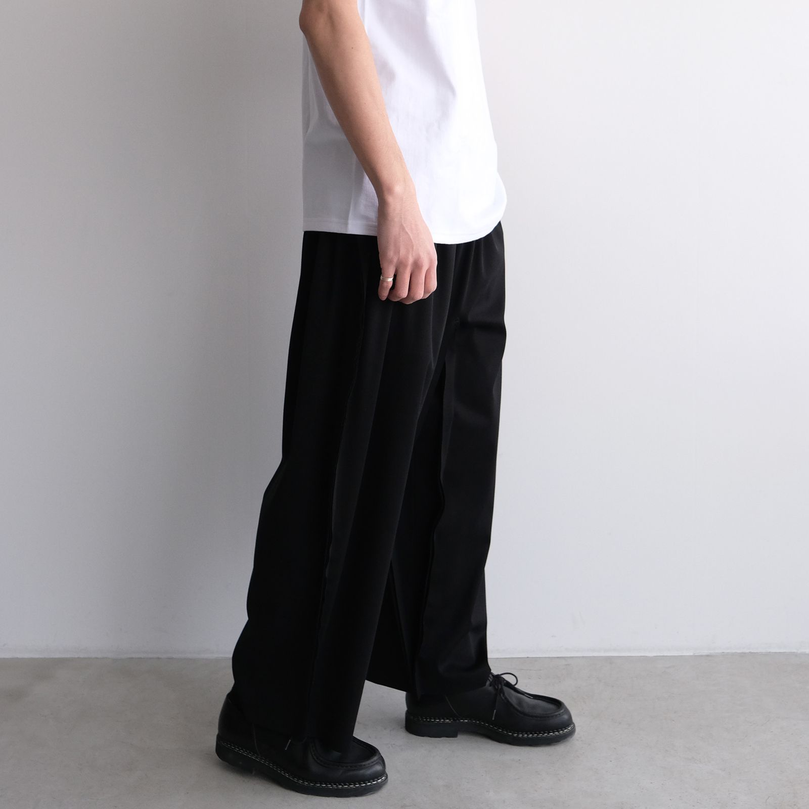 "Slit"Pants - パンツ-（Black / ブラック）