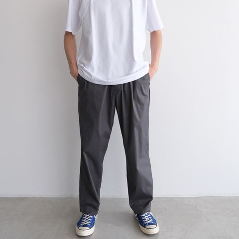 Solotex Twill Wide Tapered Chef Pants -パンツ-（Gray / グレー）