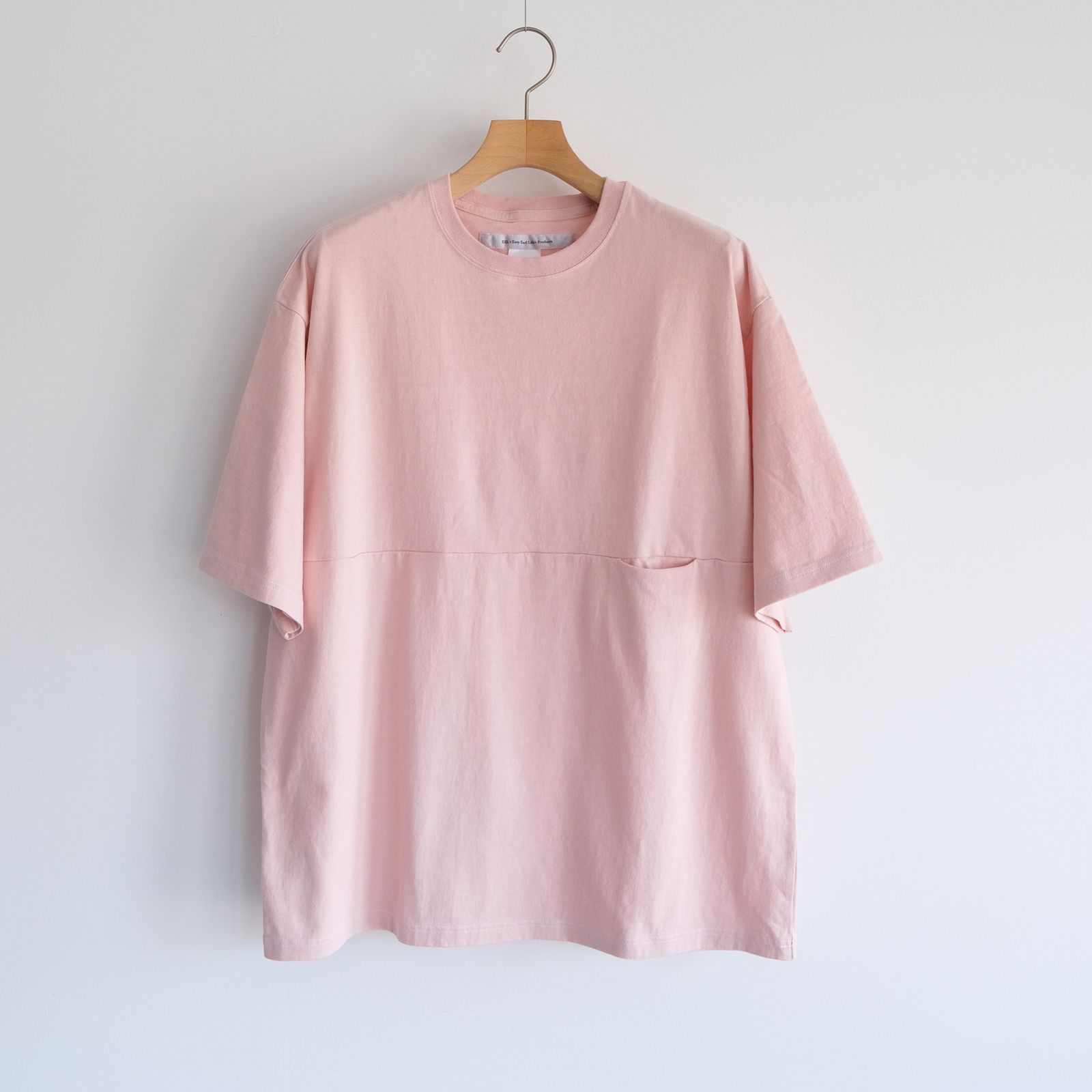 Yururi Tee 1/2 -Tシャツ-（Pink / ピンク）