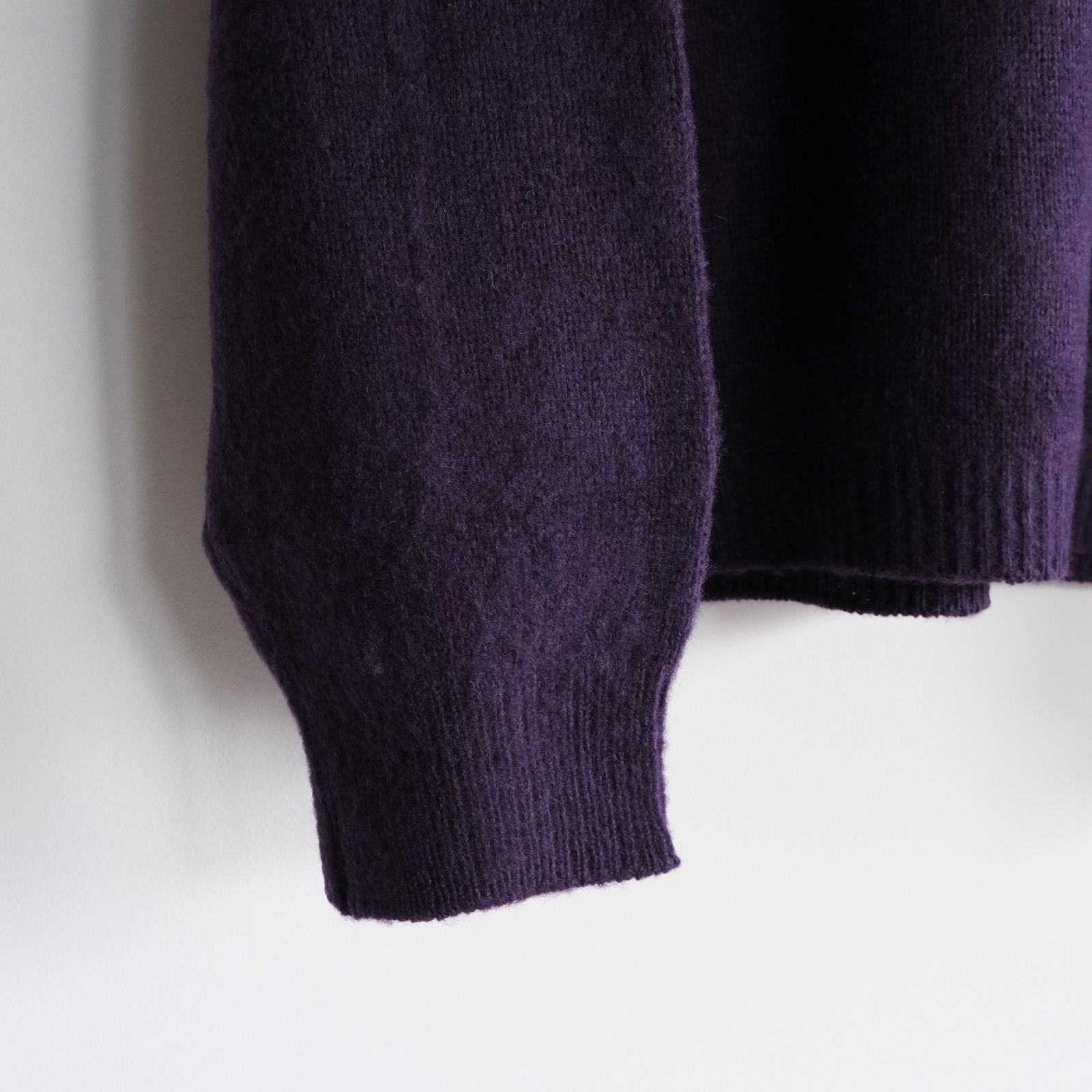 Crew Neck Knit -ニット-（Purple / パープル）