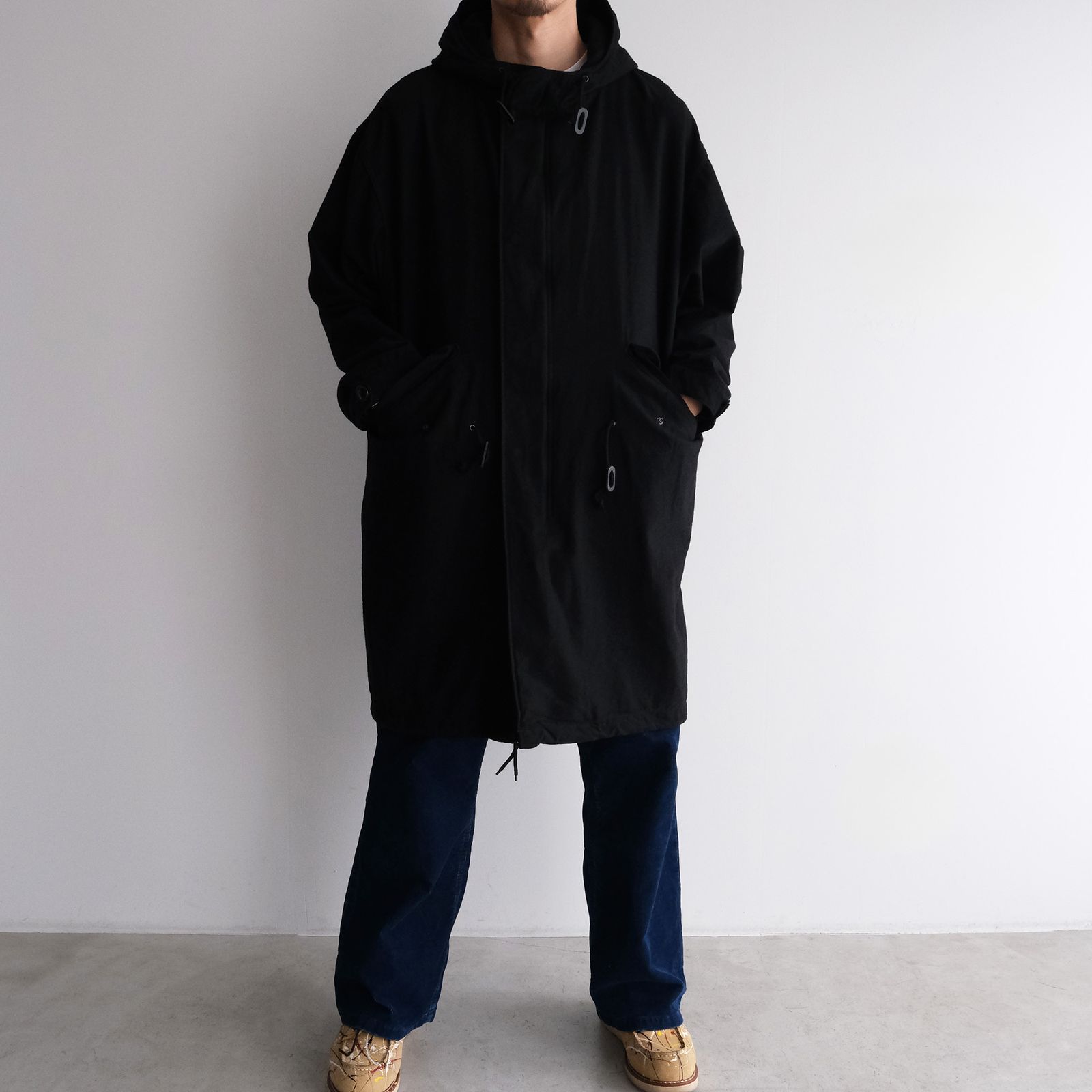 Military Food Coat -コート-（Black / ブラック）